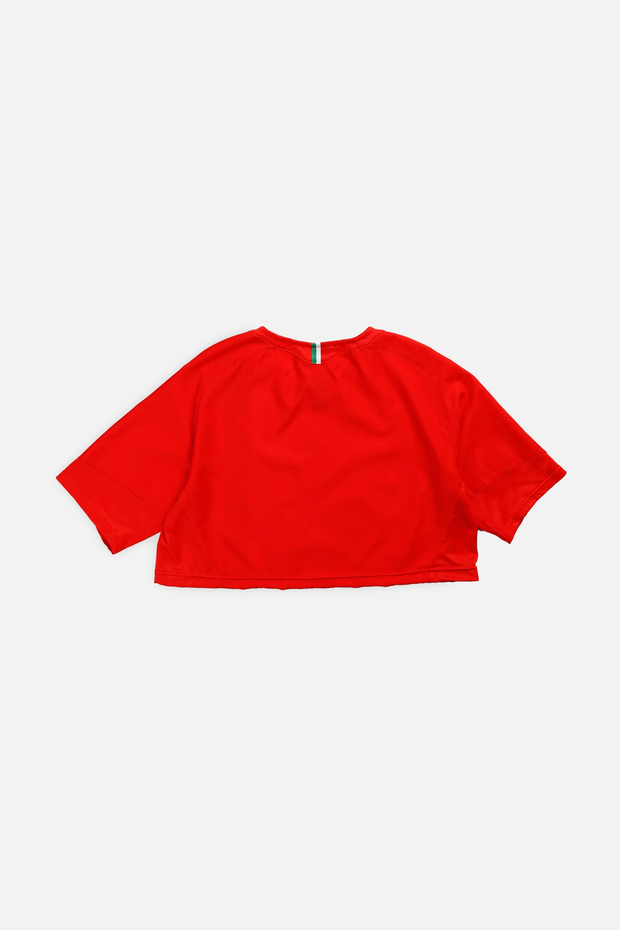 Rework Crop Juventus Soccer Jersey - M Frankie