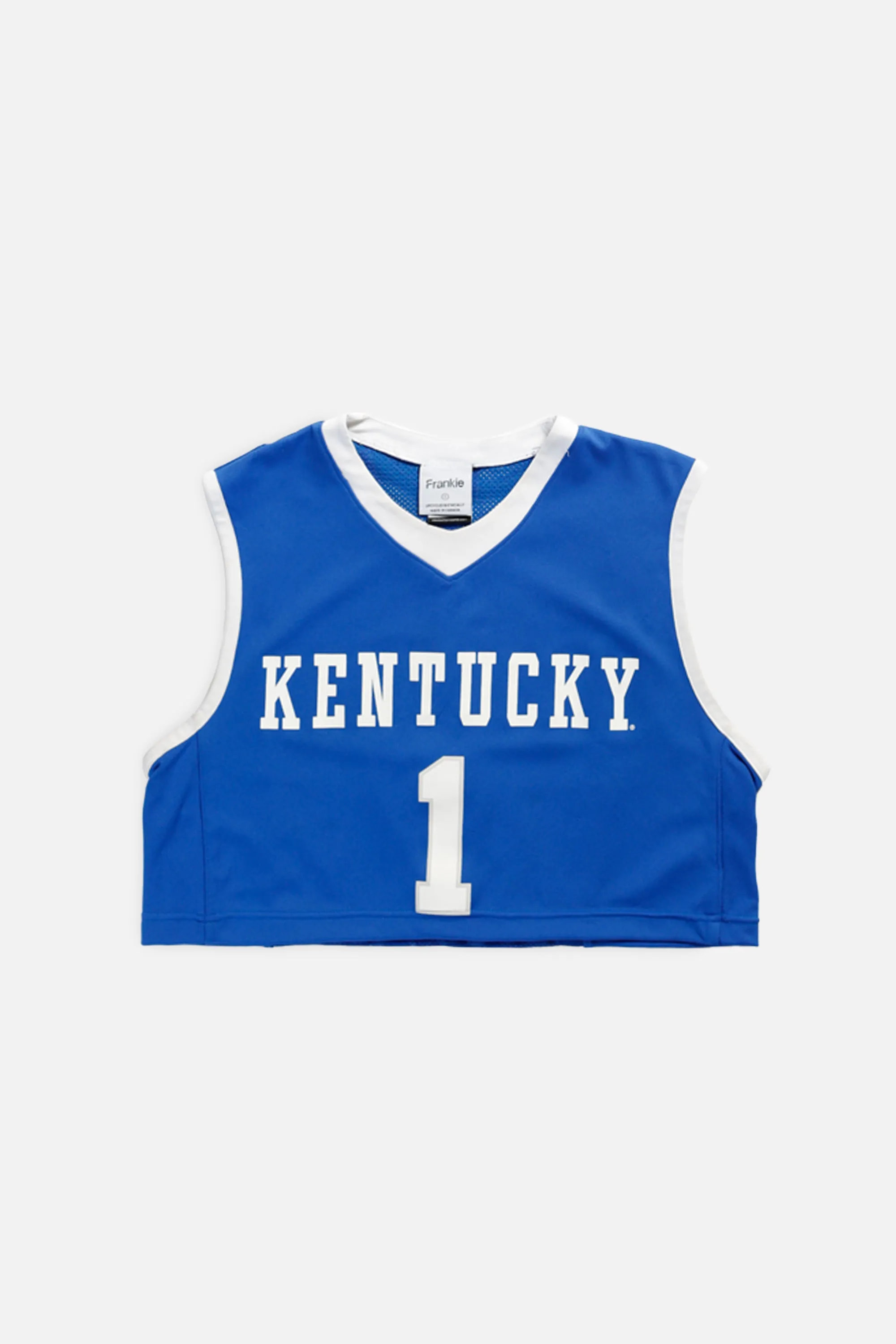 Rework Crop Kentucky Wildcats NCAA Jersey - S Frankie