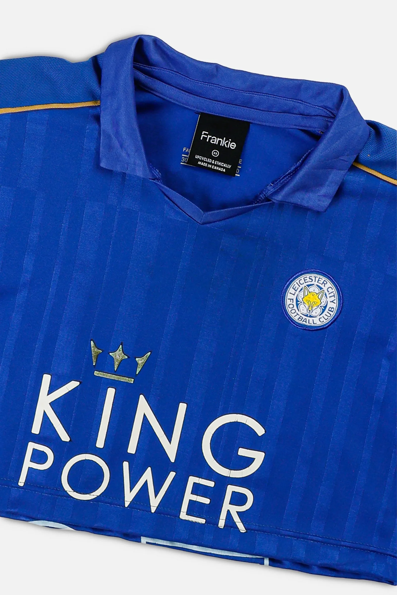 Rework Crop Leicester Soccer Jersey - XS Frankie