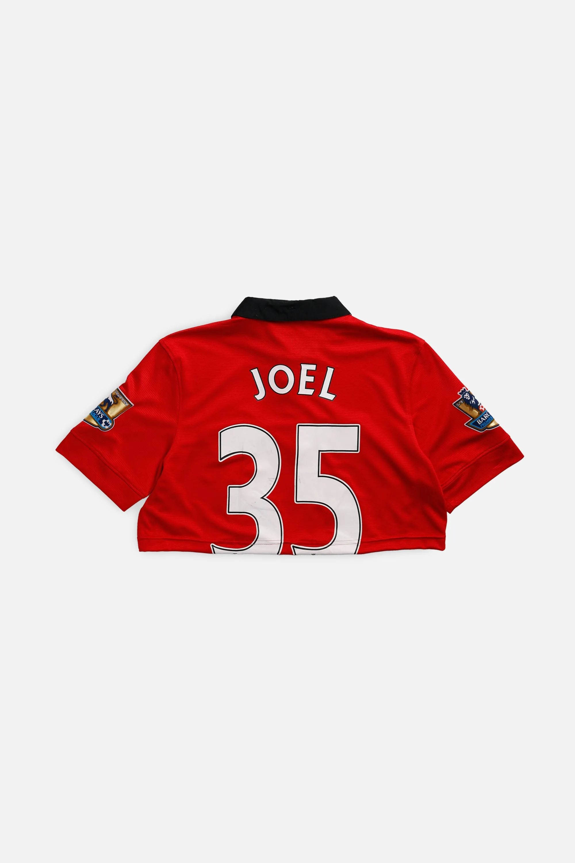 Rework Crop Manchester Soccer Jersey - M Frankie