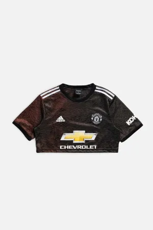 Rework Crop Manchester Soccer Jersey - S Frankie