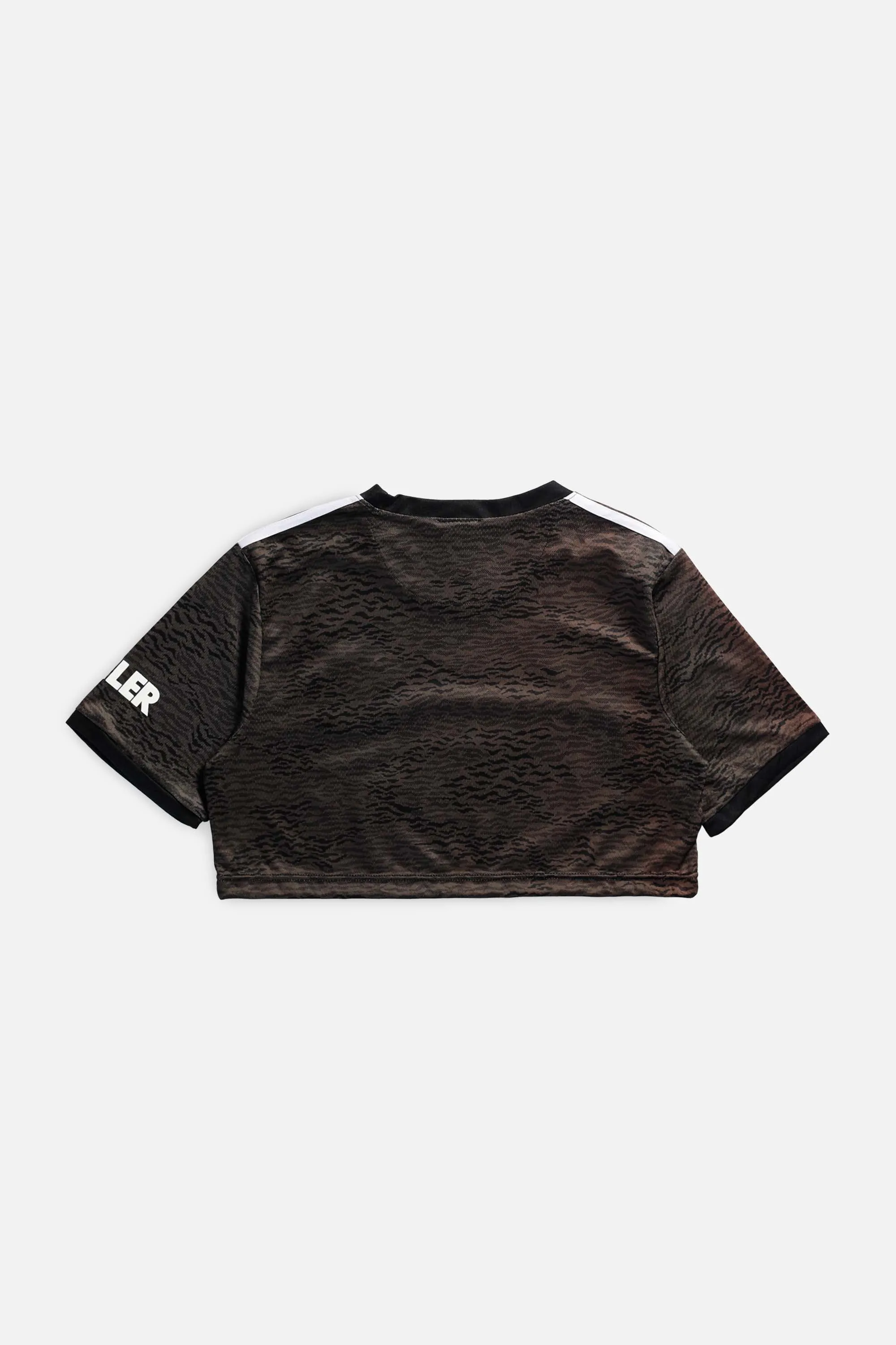 Rework Crop Manchester Soccer Jersey - S Frankie