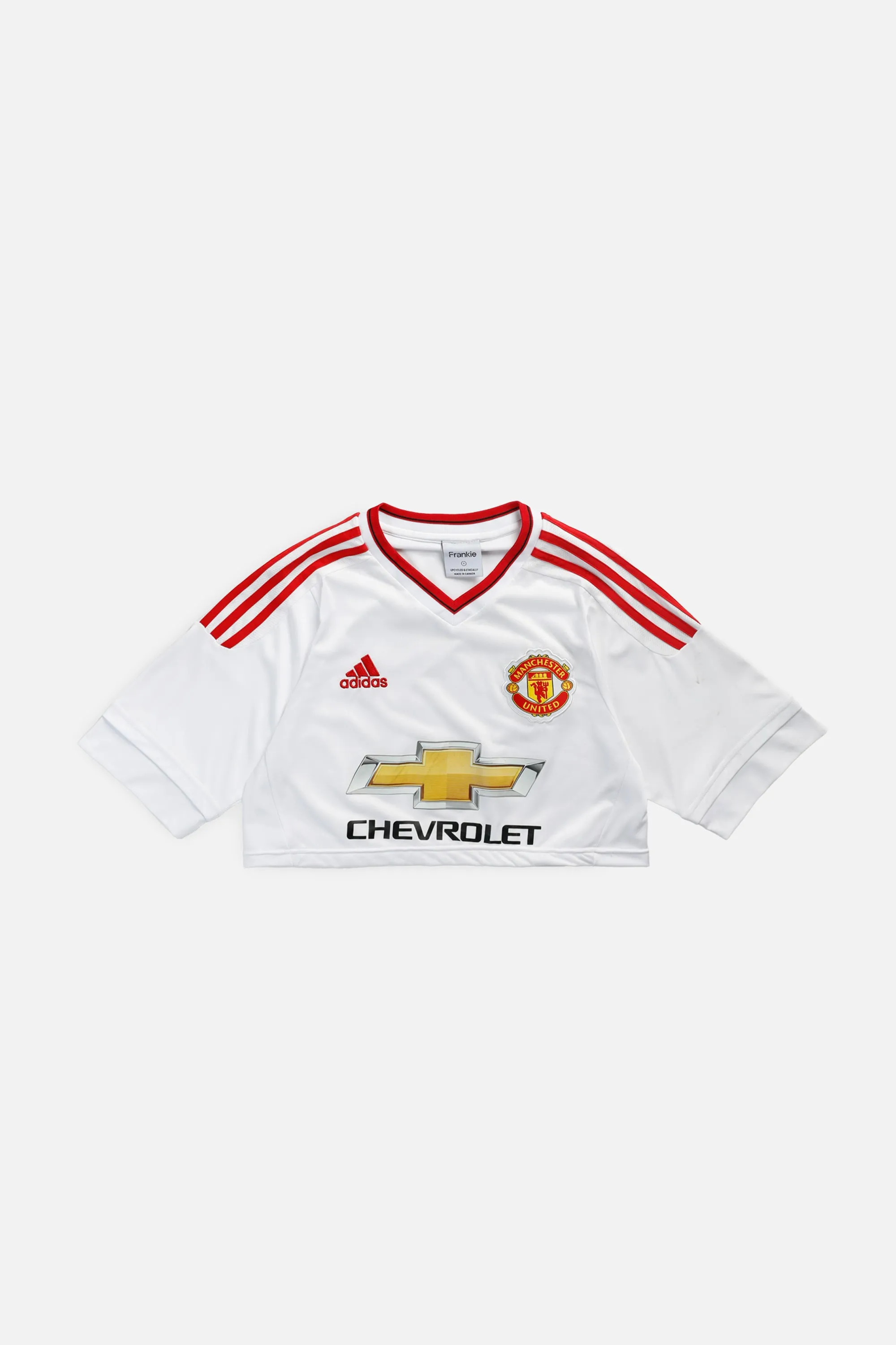 Rework Crop Manchester Soccer Jersey - S Frankie