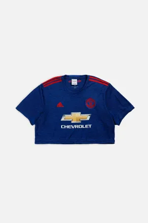 Rework Crop Manchester Soccer Jersey - XL Frankie