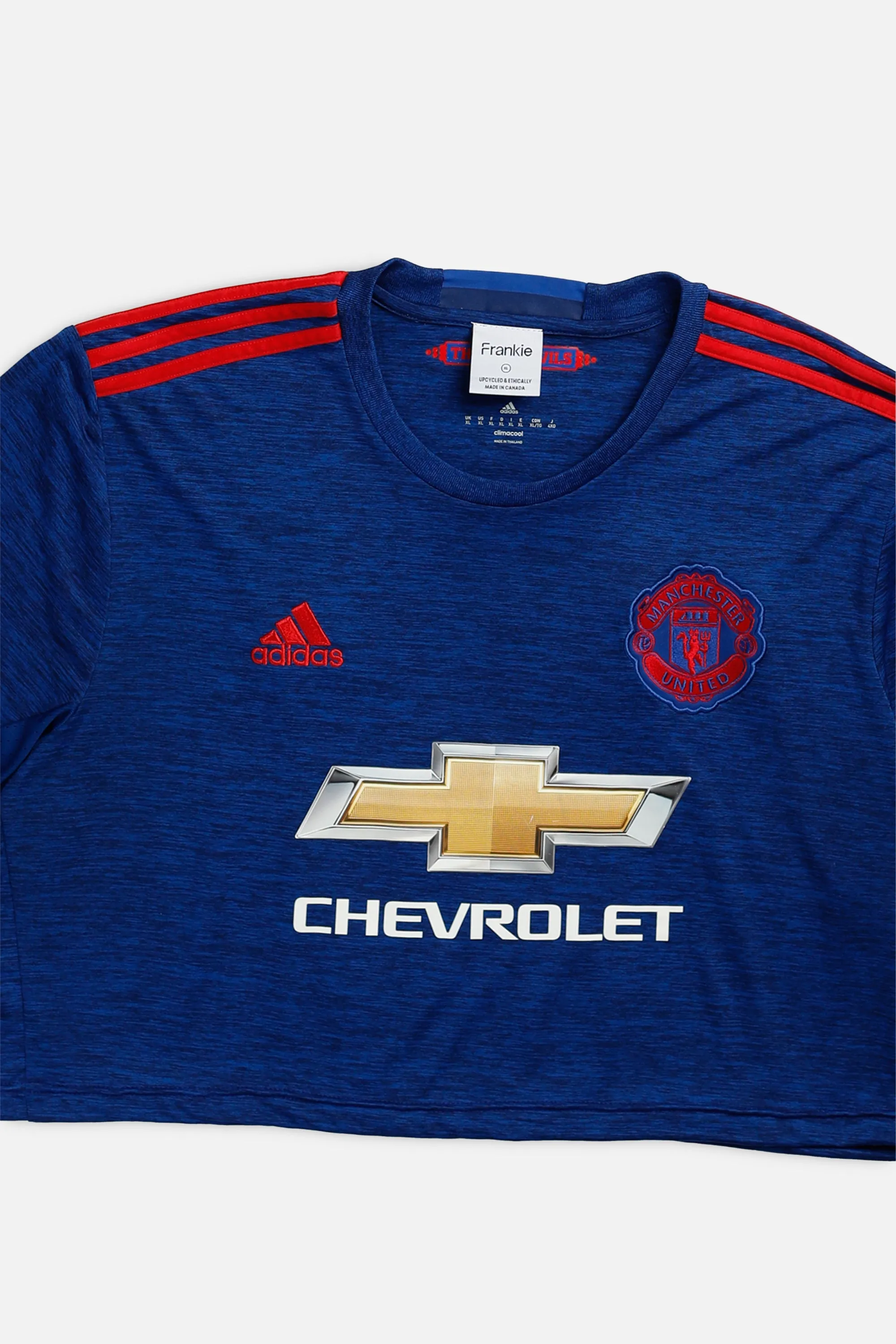 Rework Crop Manchester Soccer Jersey - XL Frankie