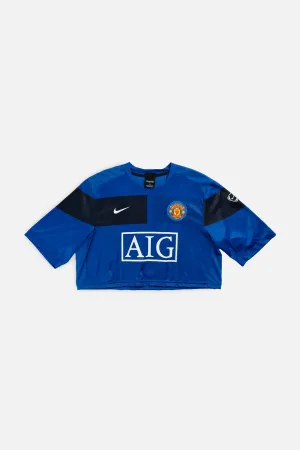 Rework Crop Manchester Soccer Jersey - XL Frankie