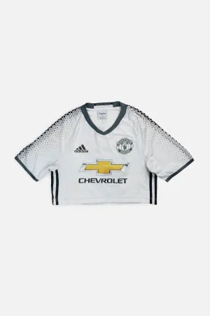 Rework Crop Manchester Soccer Jersey - XS Frankie