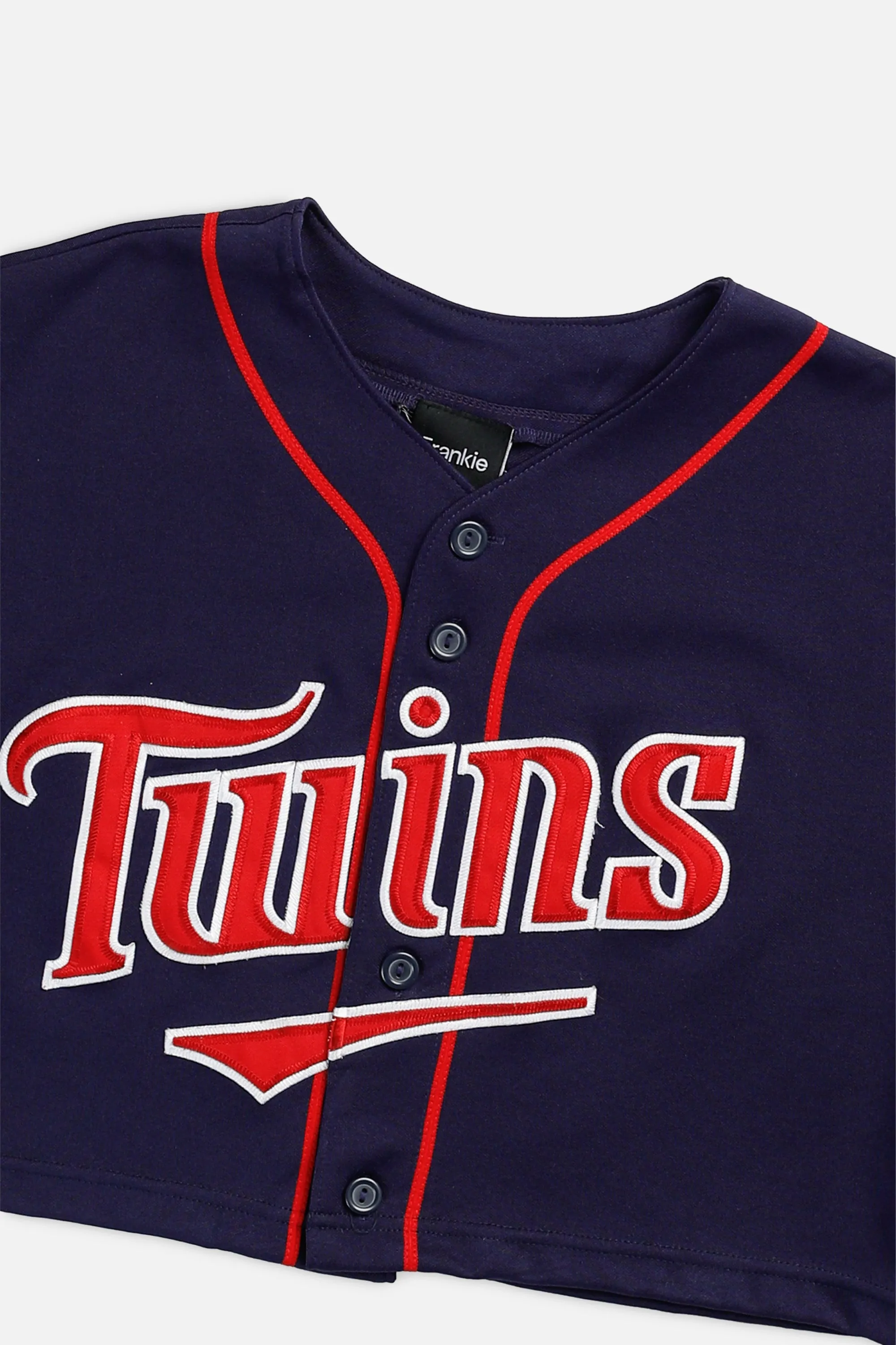 Rework Crop Minnesota Twins MLB Jersey - S Frankie