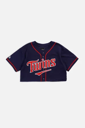 Rework Crop Minnesota Twins MLB Jersey - S Frankie