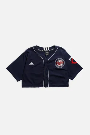 Rework Crop Minnesota Twins MLB Jersey - S Frankie