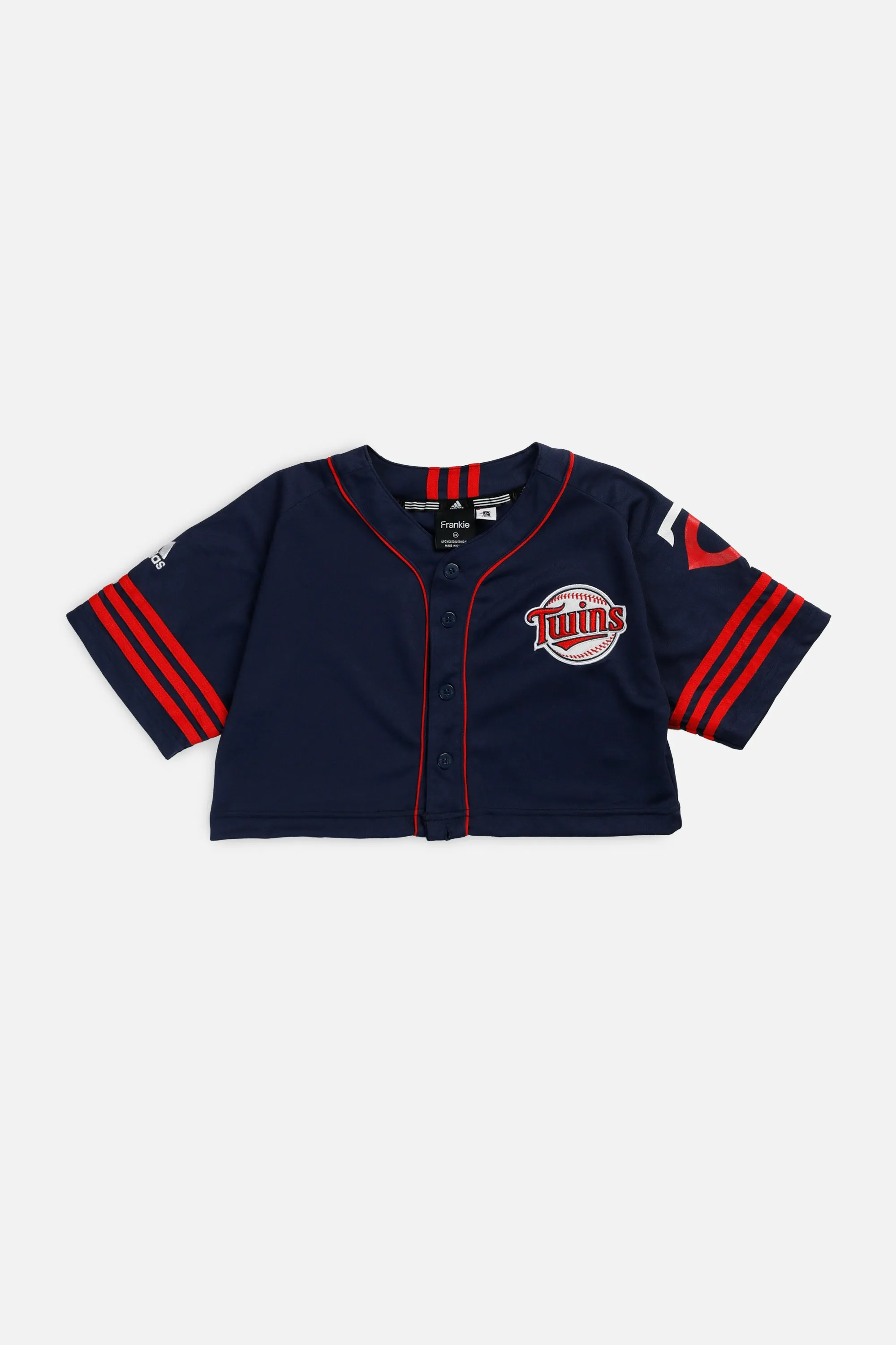 Rework Crop Minnesota Twins MLB Jersey - XS Frankie