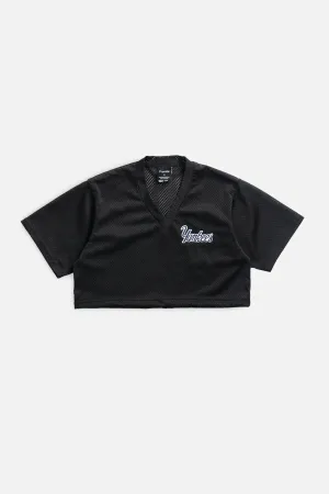 Rework Crop NY Yankees MLB Jersey - S Frankie