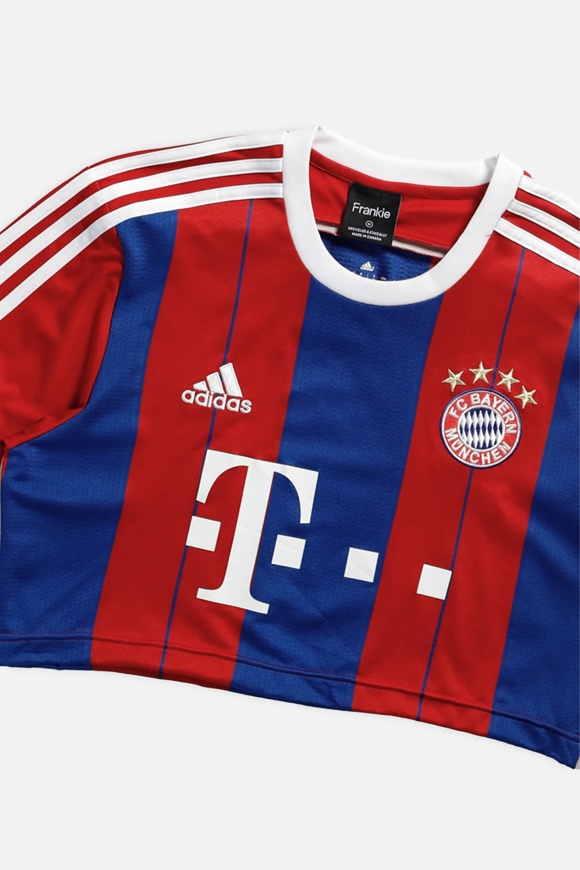 Rework Crop Paris Soccer Jersey - M Frankie