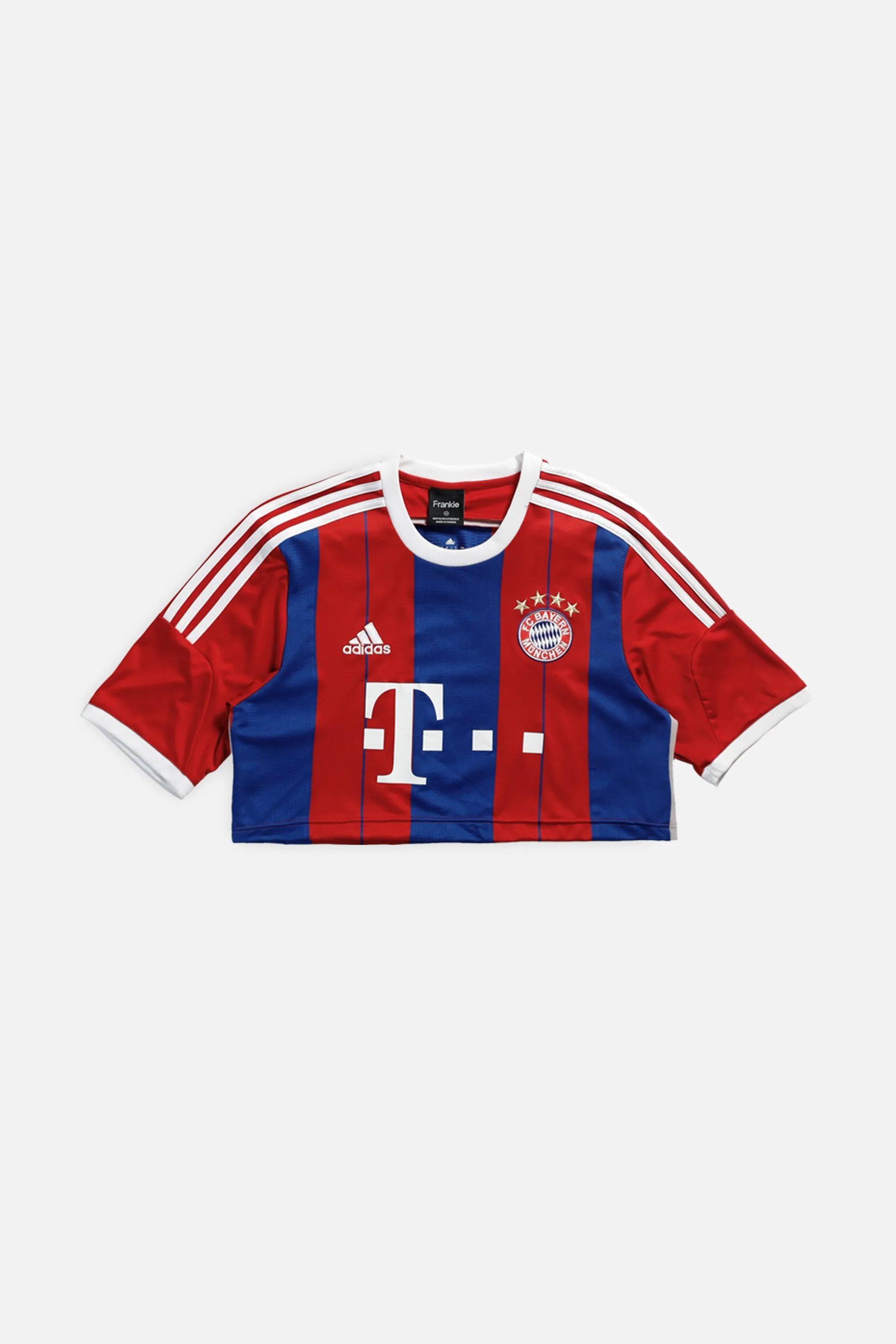 Rework Crop Paris Soccer Jersey - M Frankie