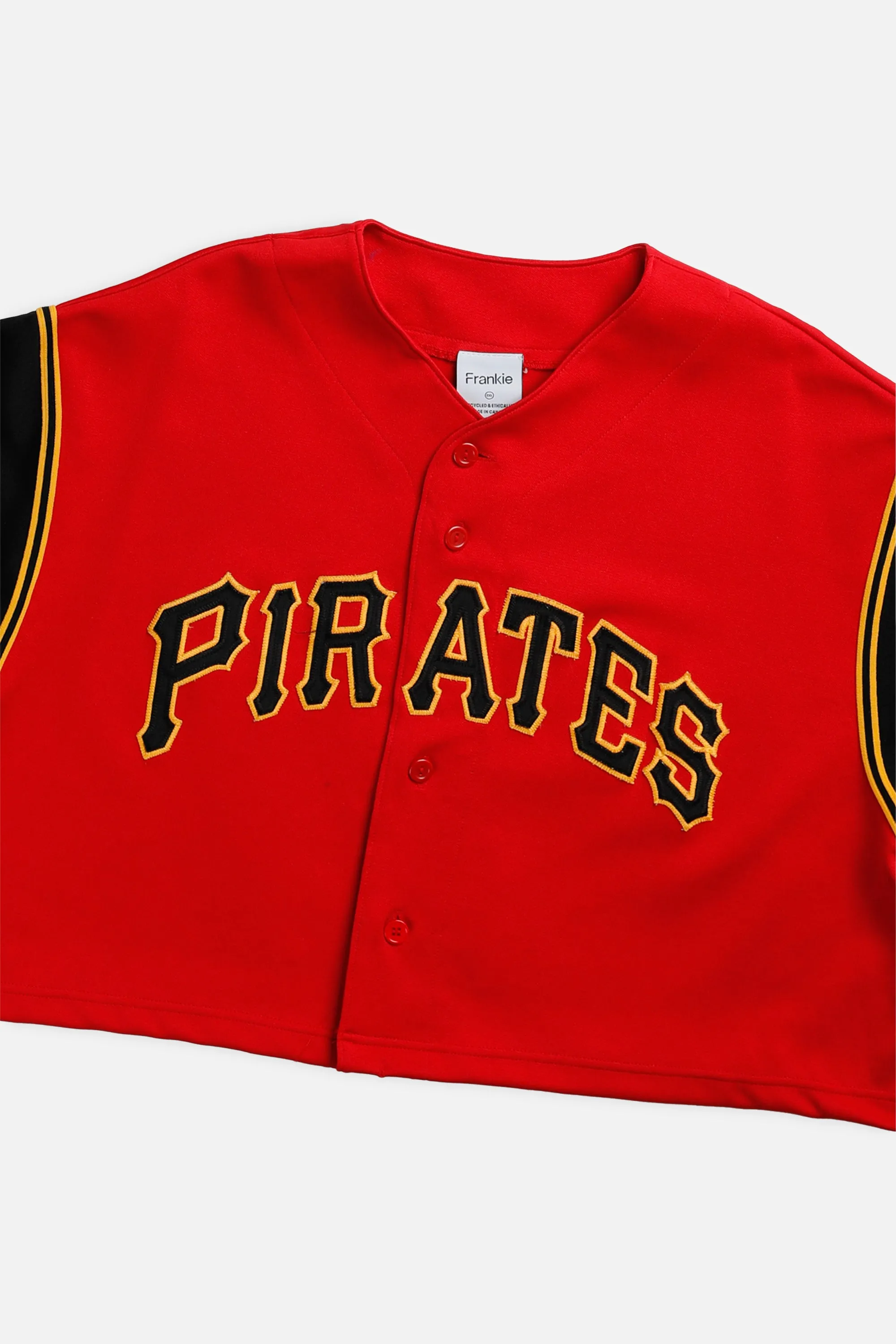 Rework Crop Pittsburgh Pirates MLB Jersey - XXL Frankie