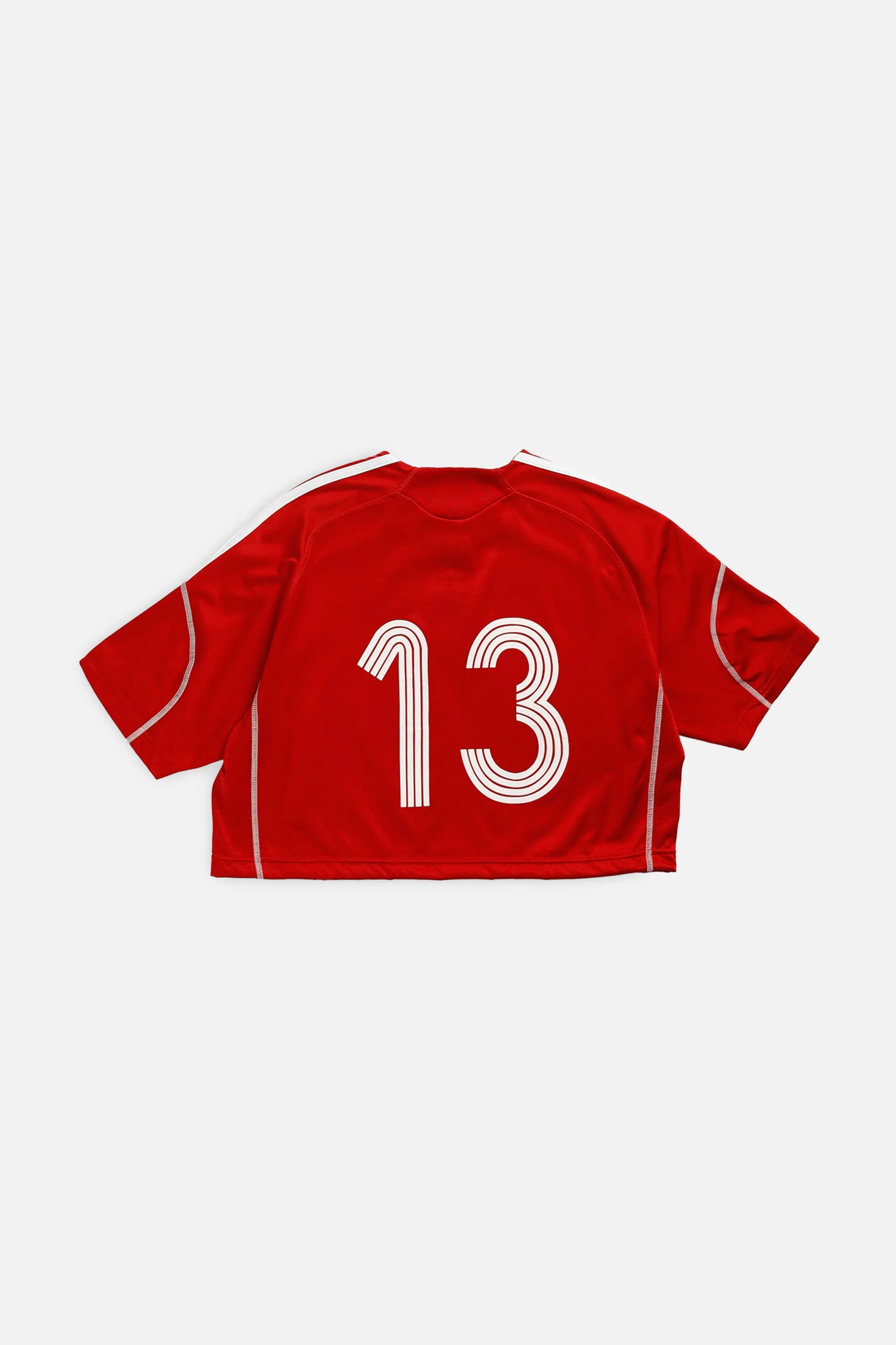 Rework Crop Soccer Jersey - L Frankie