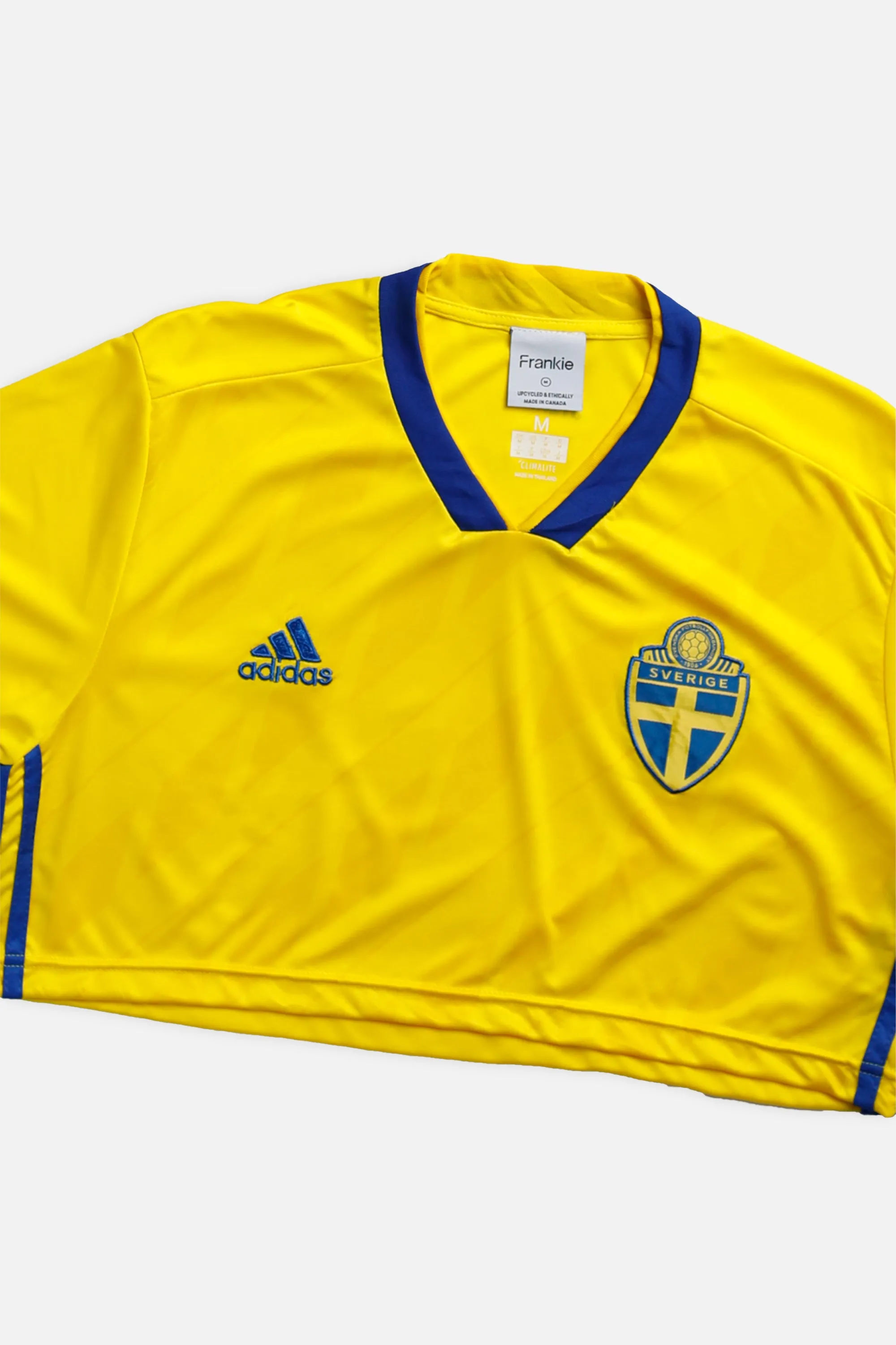 Rework Crop Sweden Soccer Jersey - M Frankie