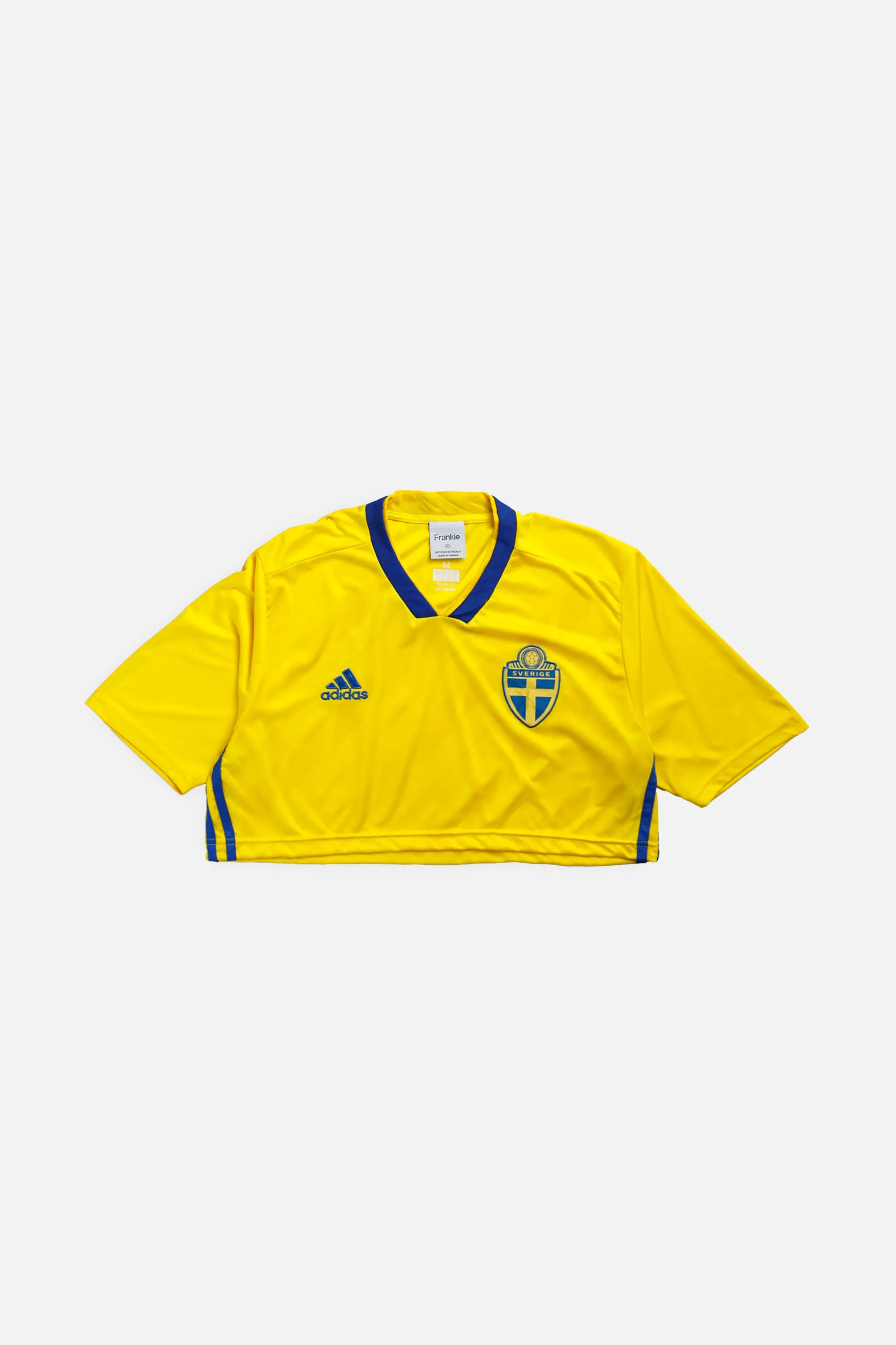 Rework Crop Sweden Soccer Jersey - M Frankie