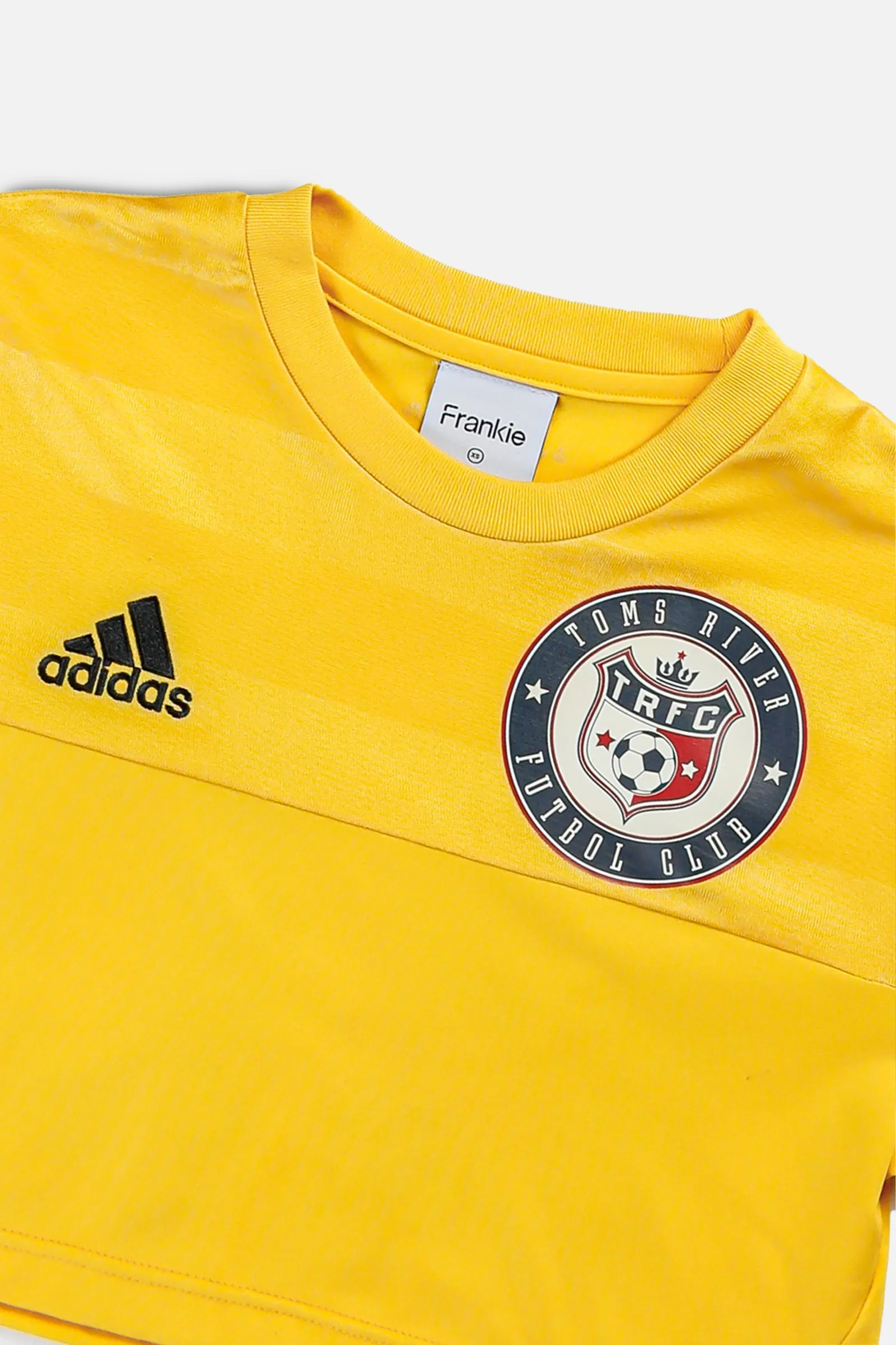 Rework Crop Toms River FC Long Sleeve Soccer Jersey - XS Frankie