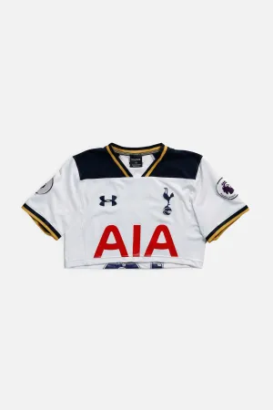 Rework Crop Tottenham Hotspur Soccer Jersey - XS Frankie