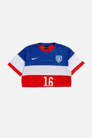 Rework Crop USA Soccer Jersey - M Frankie