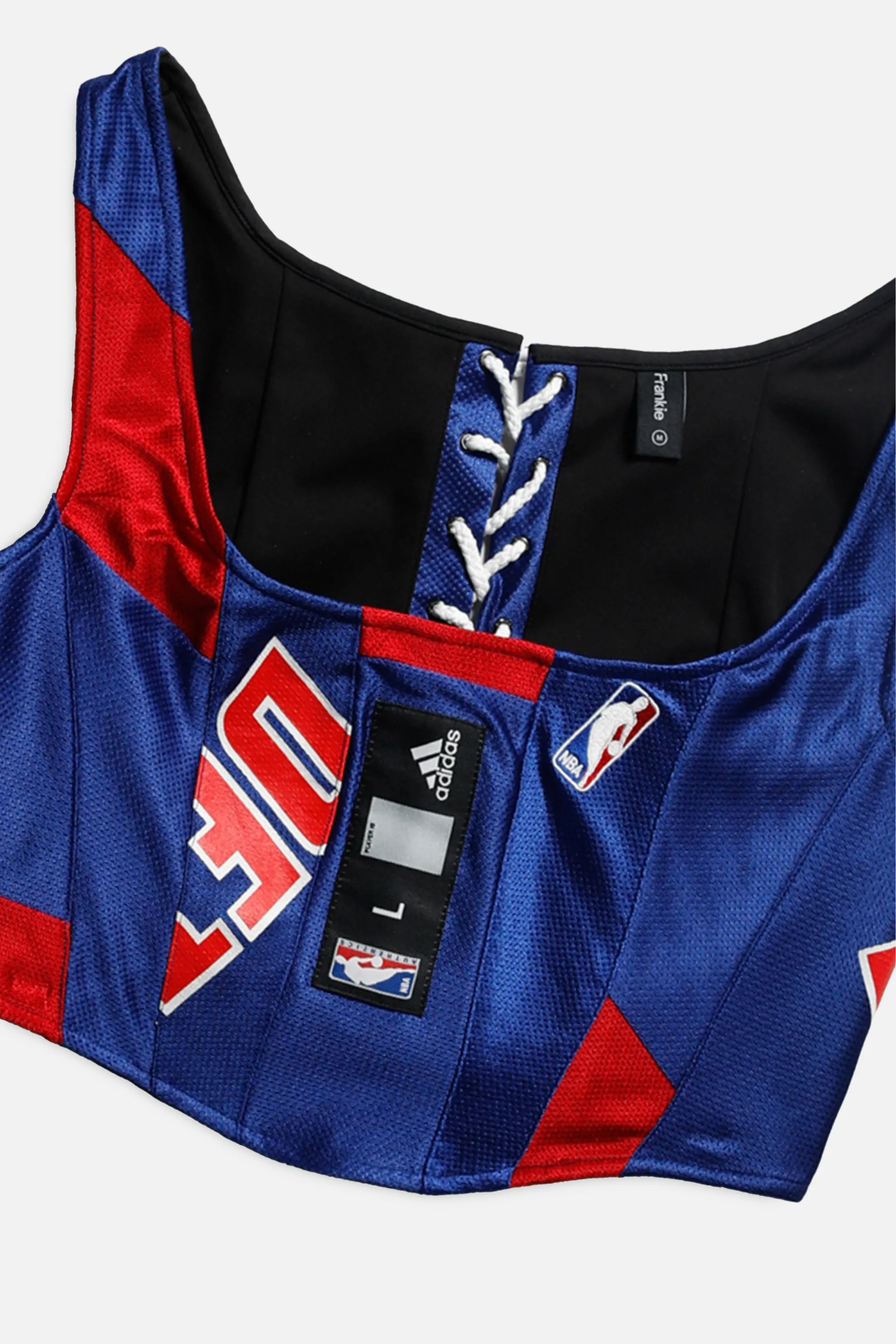 Rework Detroit Pistons NBA Corset - M Frankie