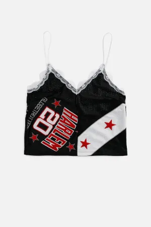 Rework Harlem Globetrotters NBA Lace Tank - M Frankie