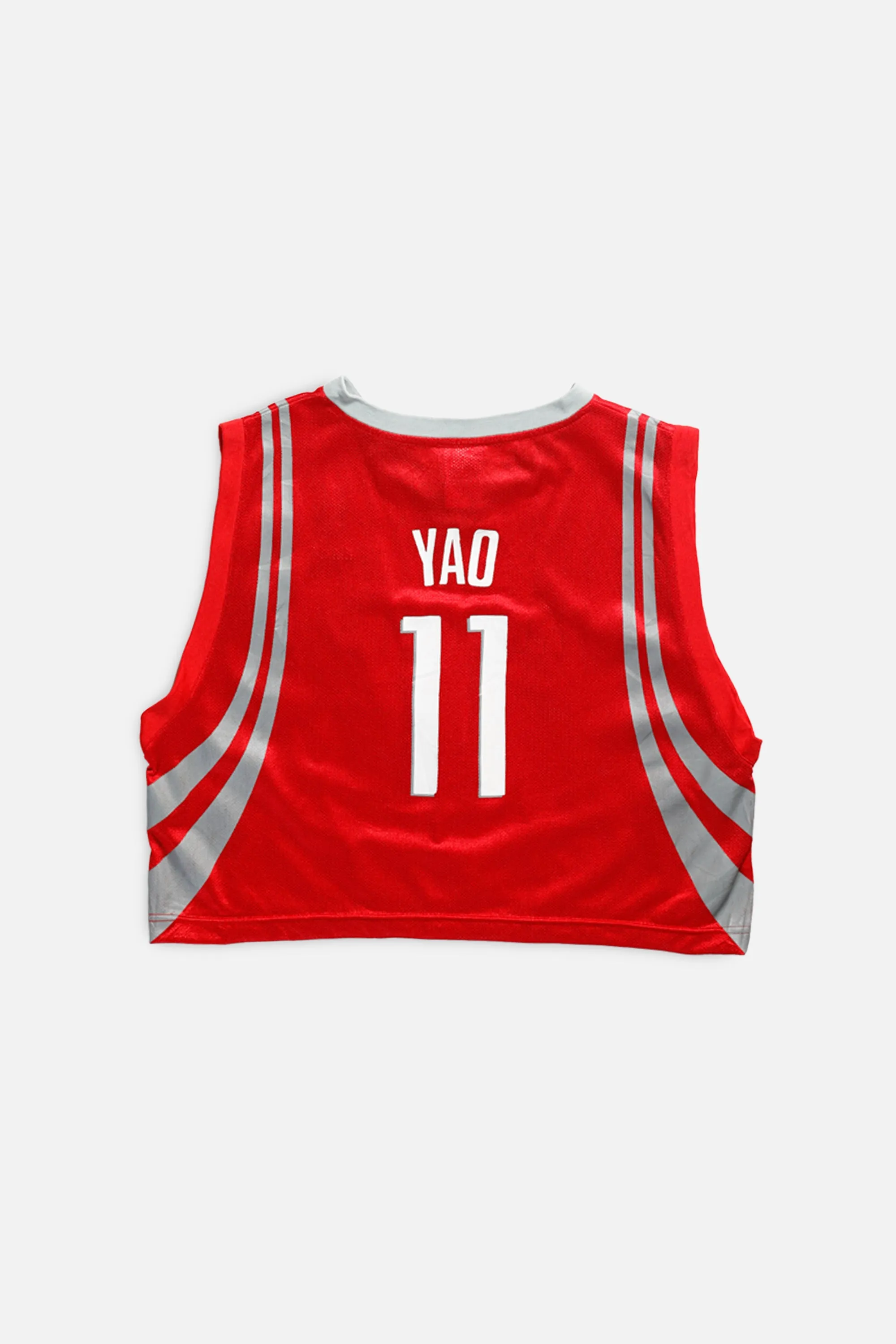 Rework Houston Rockets NBA Crop Jersey - L Frankie