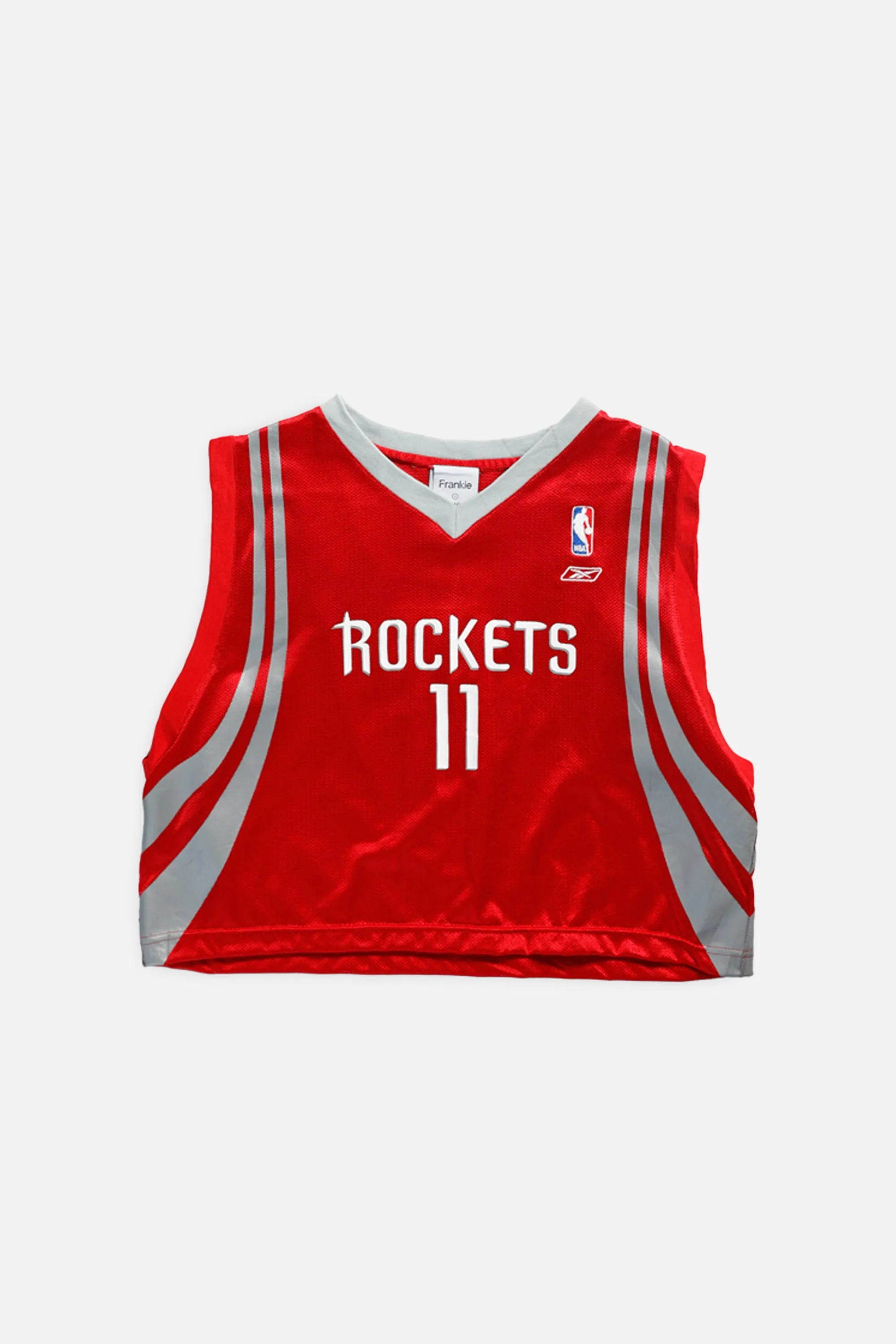 Rework Houston Rockets NBA Crop Jersey - L Frankie