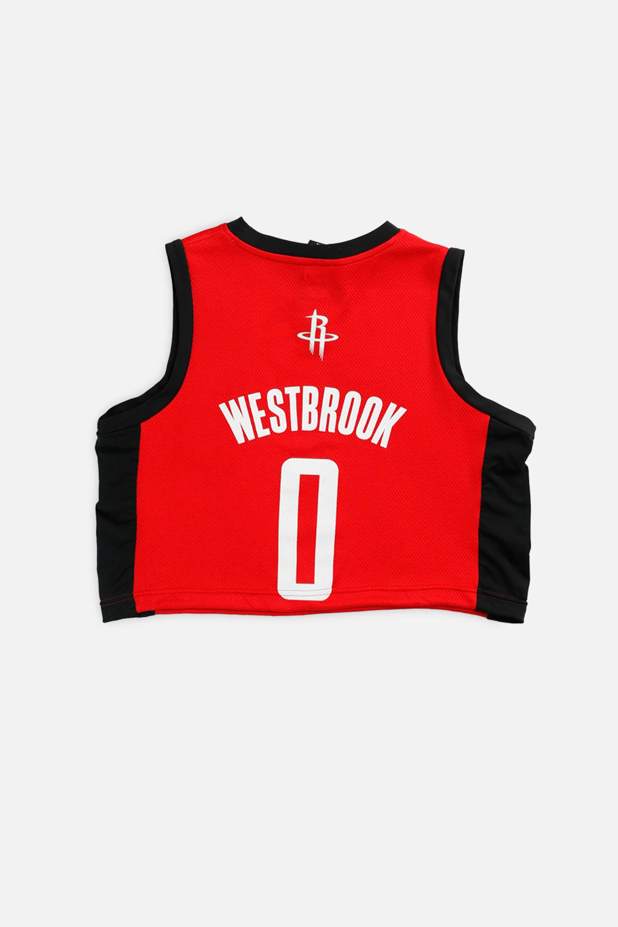 Rework Houston Rockets NBA Crop Jersey - S Frankie