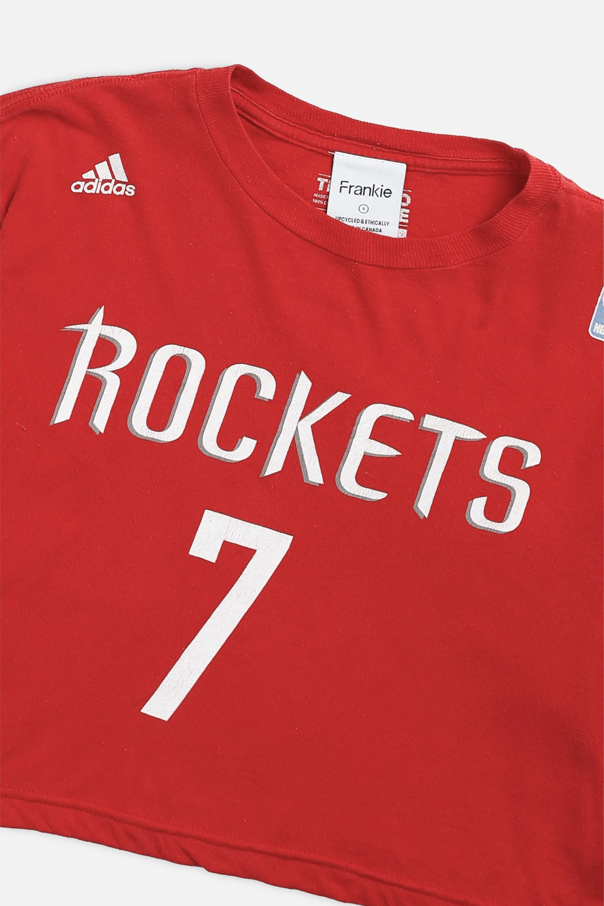 Rework Houston Rockets NBA Crop Tee - S Frankie