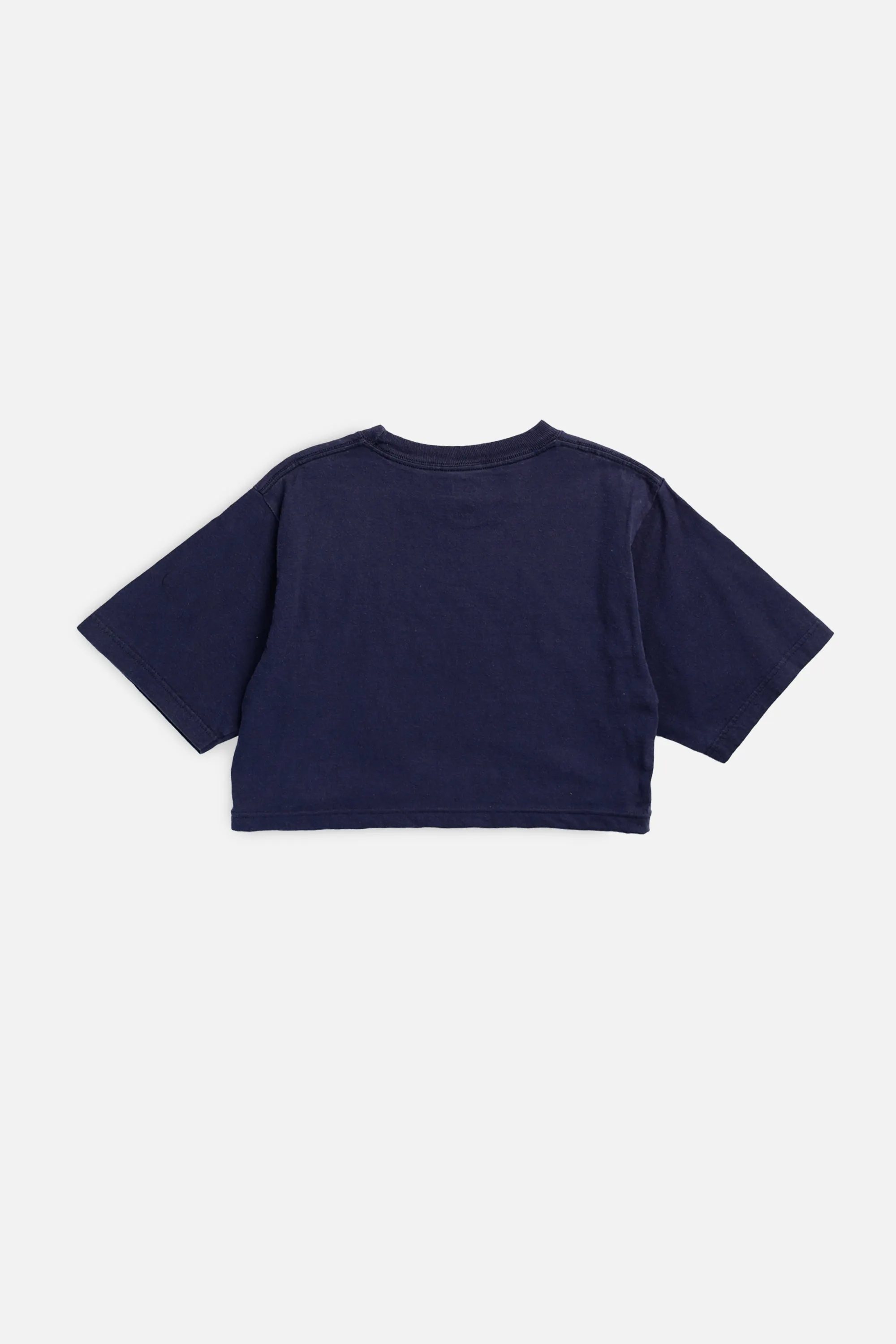 Rework Indiana Pacers NBA Crop Tee - S Frankie