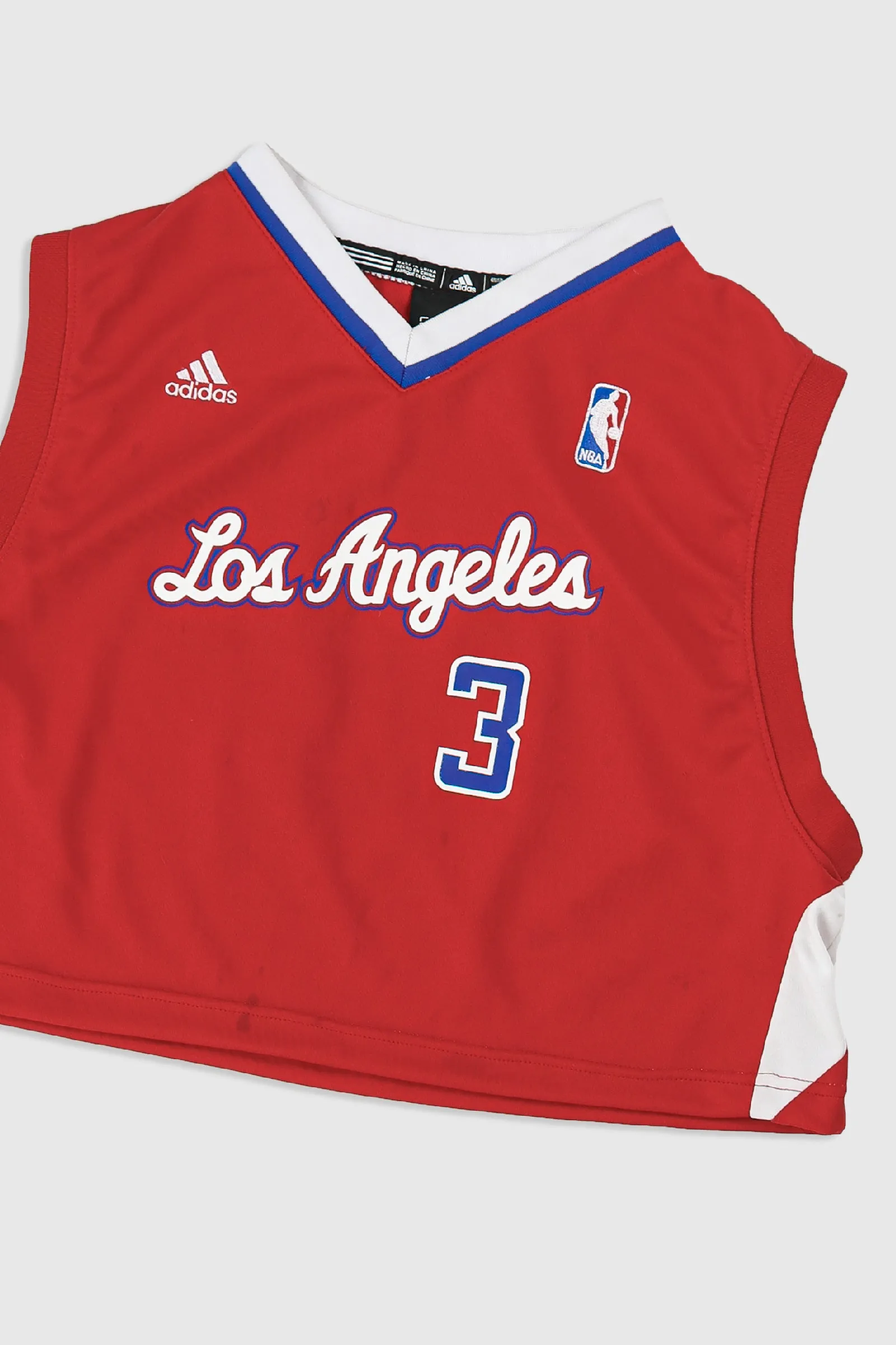 Rework LA Clippers Crop Jersey - L Frankie