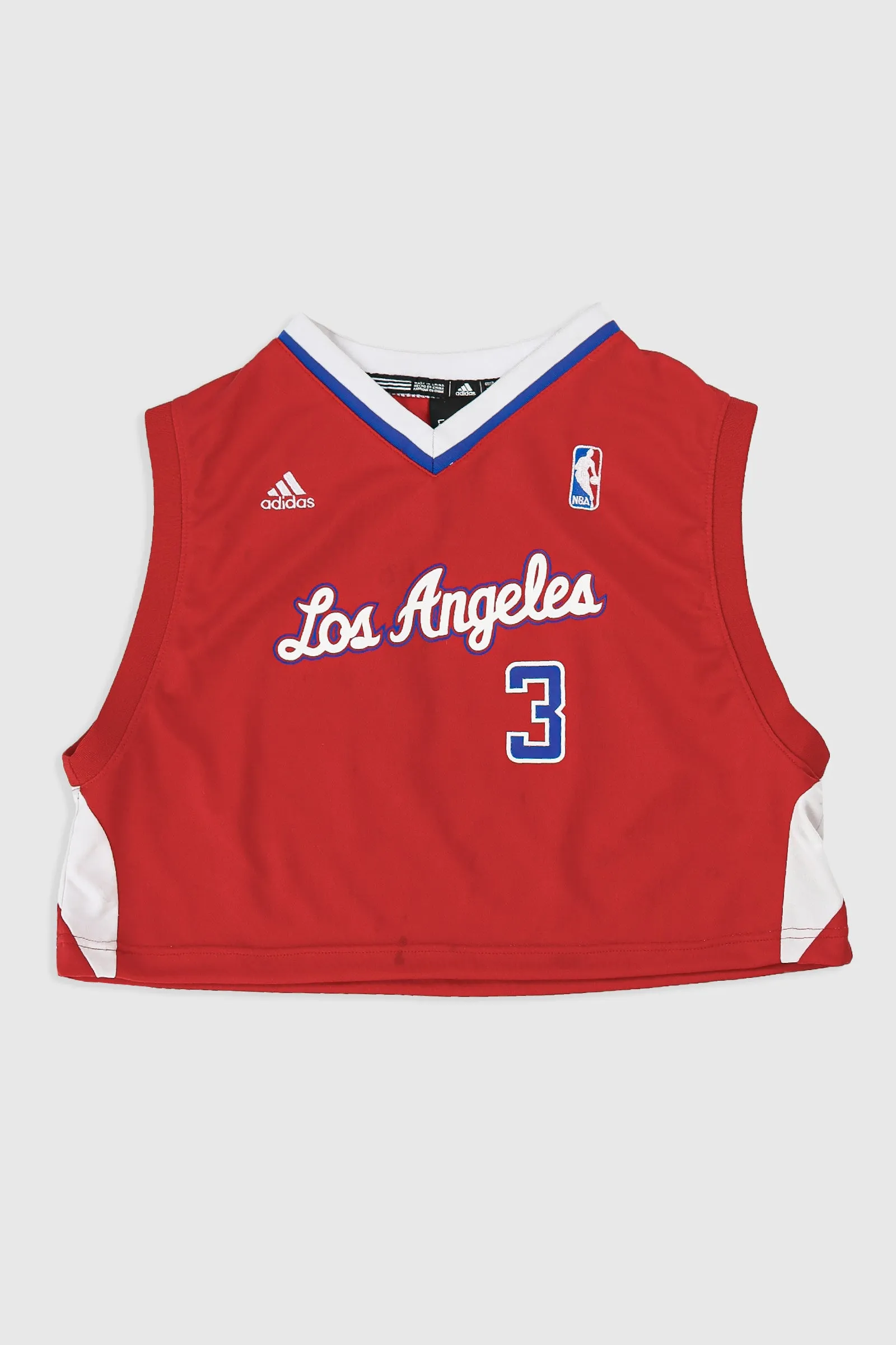 Rework LA Clippers Crop Jersey - L Frankie