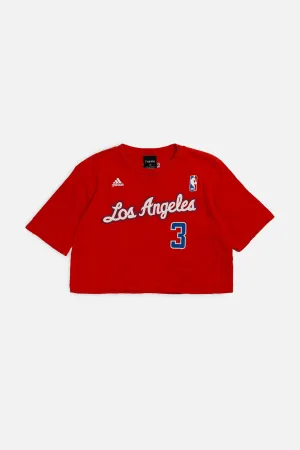 Rework Los Angeles Clippers NBA Crop Tee - M Frankie