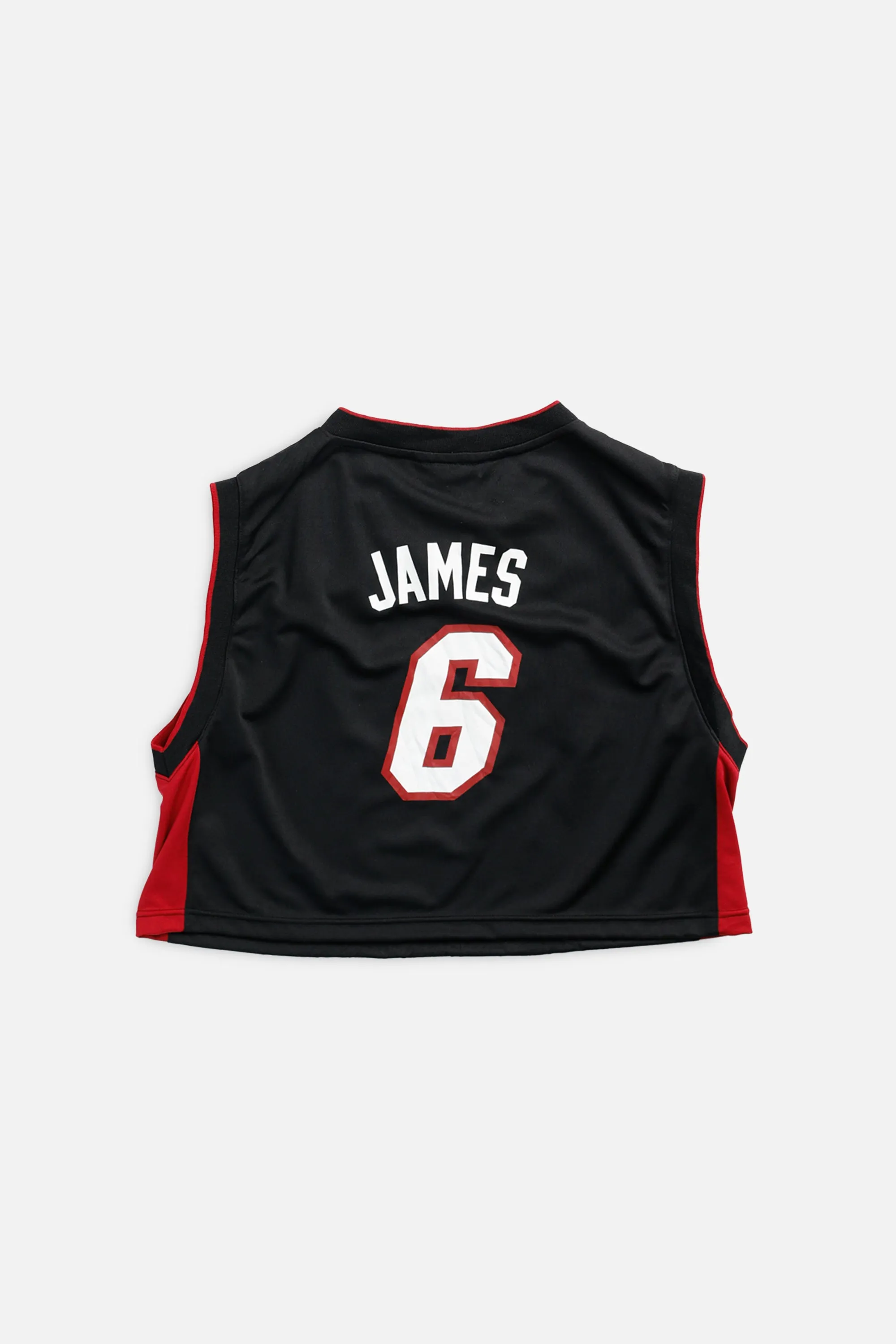 Rework Miami Heat NBA Crop Jersey - M Frankie