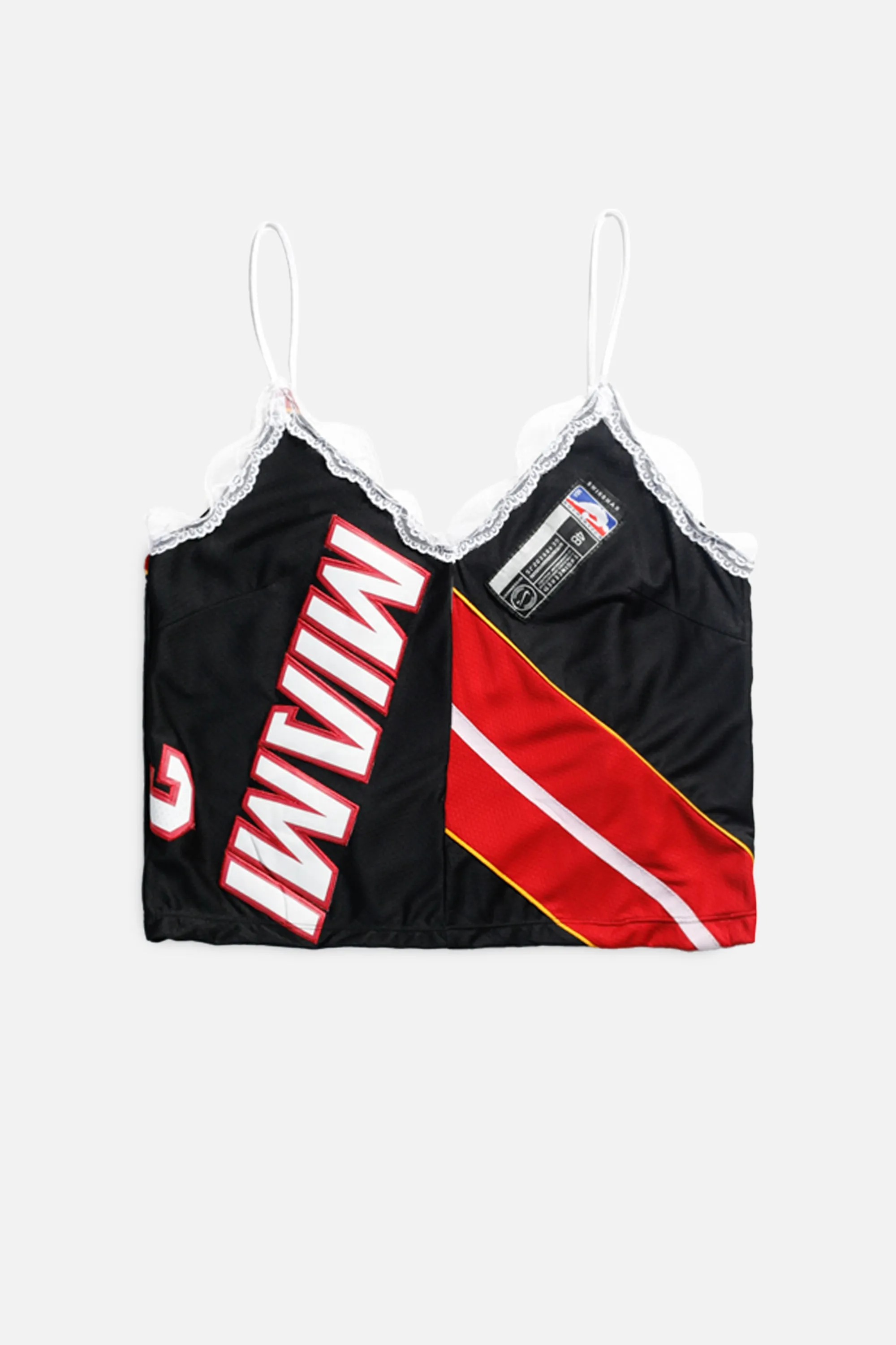Rework Miami Heat NBA Lace Tank - M Frankie