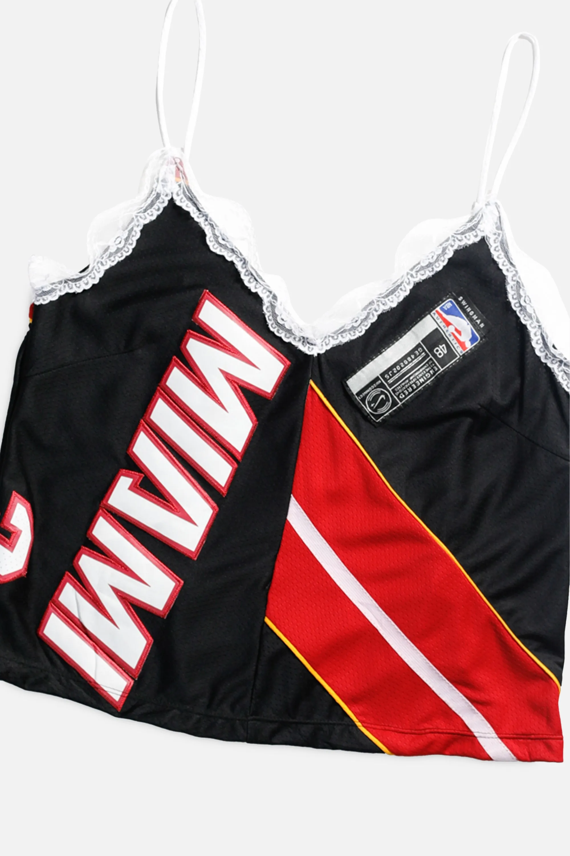 Rework Miami Heat NBA Lace Tank - M Frankie