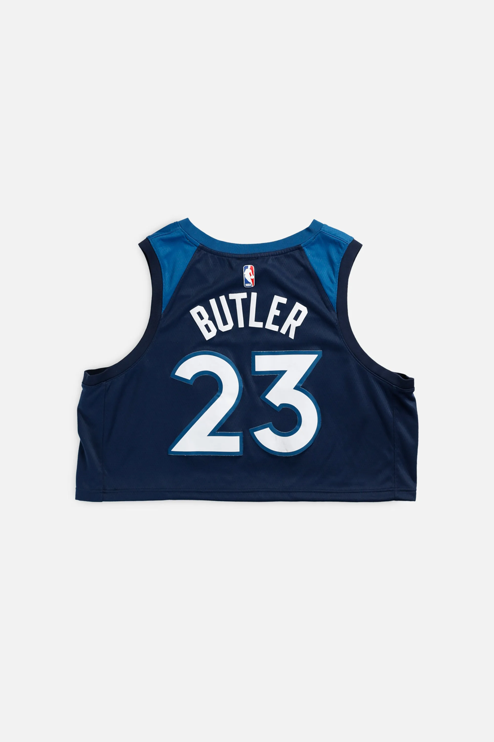 Rework Minnesota Timberwolves NBA Crop Jersey - XL Frankie