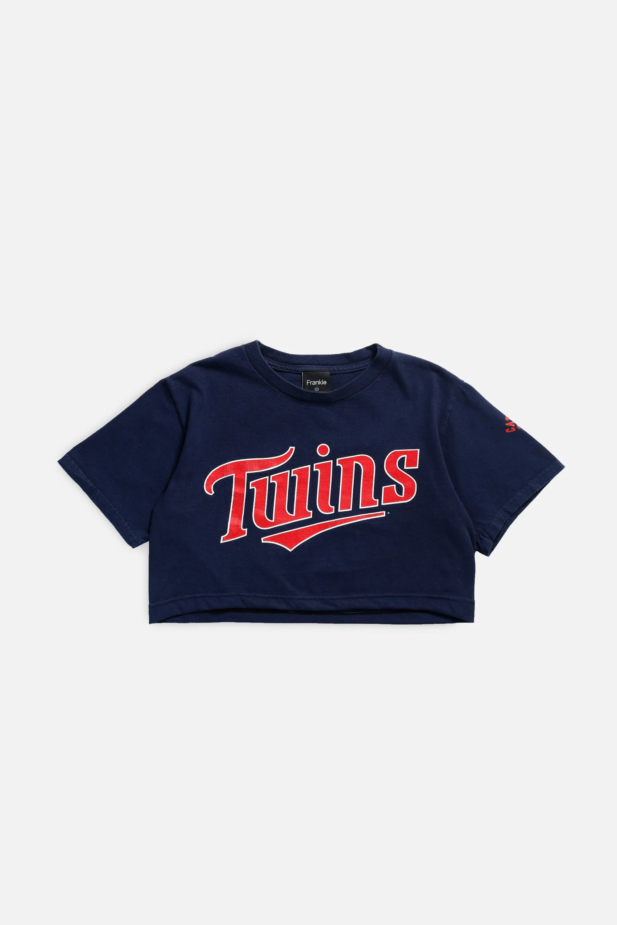 Rework Minnesota Twins MLB Crop Tee - S Frankie