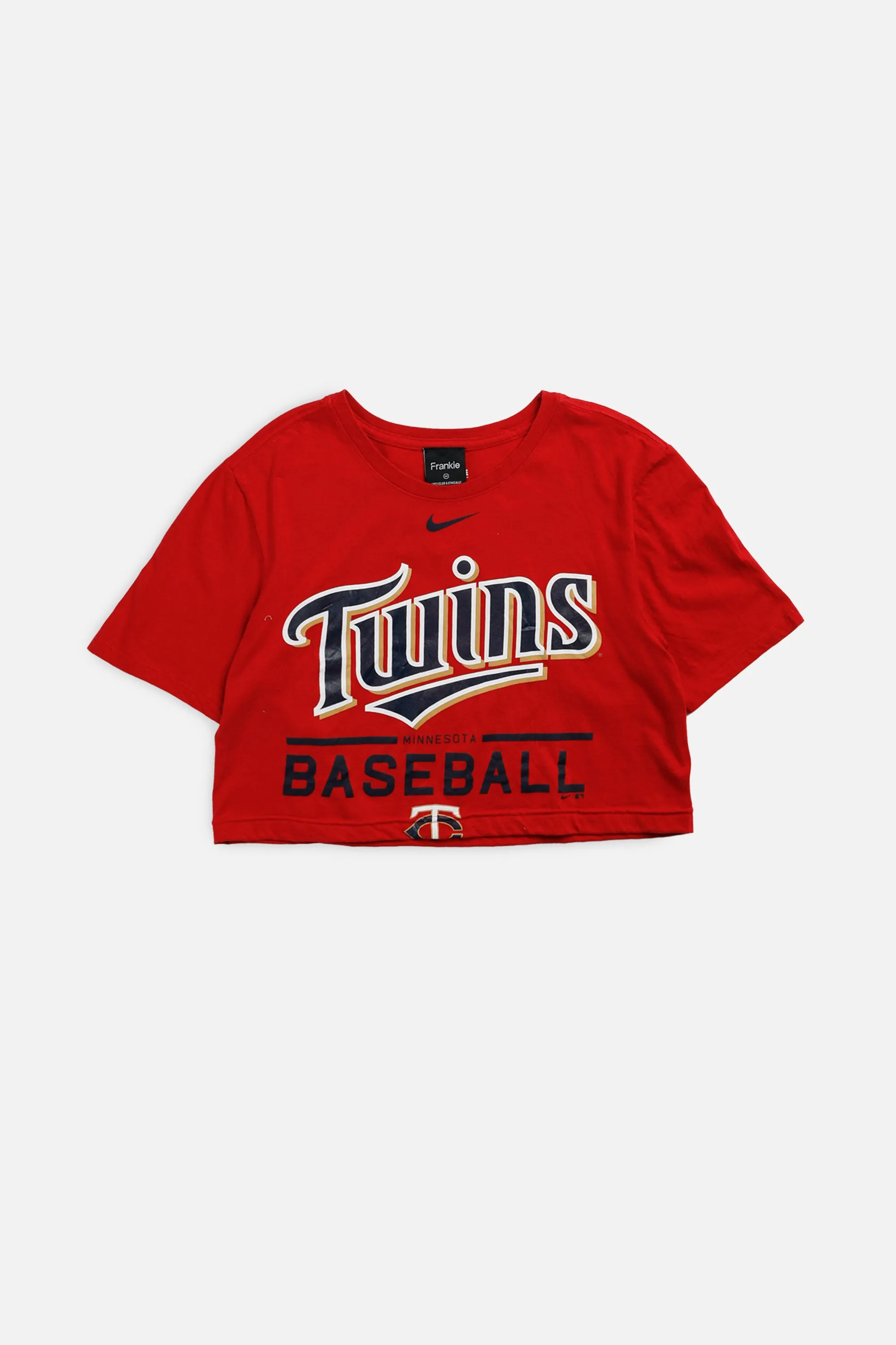 Rework Minnesota Twins MLB Crop Tee - XS Frankie