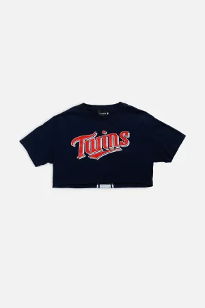 Rework Minnesota Twins MLB Crop Tee - XS Frankie
