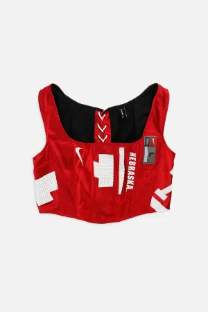 Rework Nebraska Cornhuskers NCAA Corset - L Frankie
