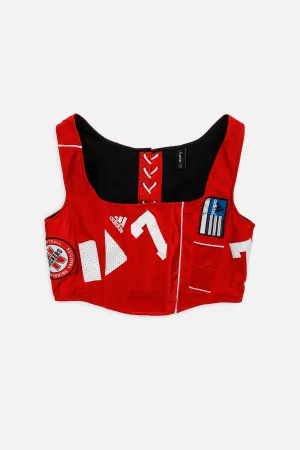Rework Nebraska Cornhuskers NCAA Corset - L Frankie
