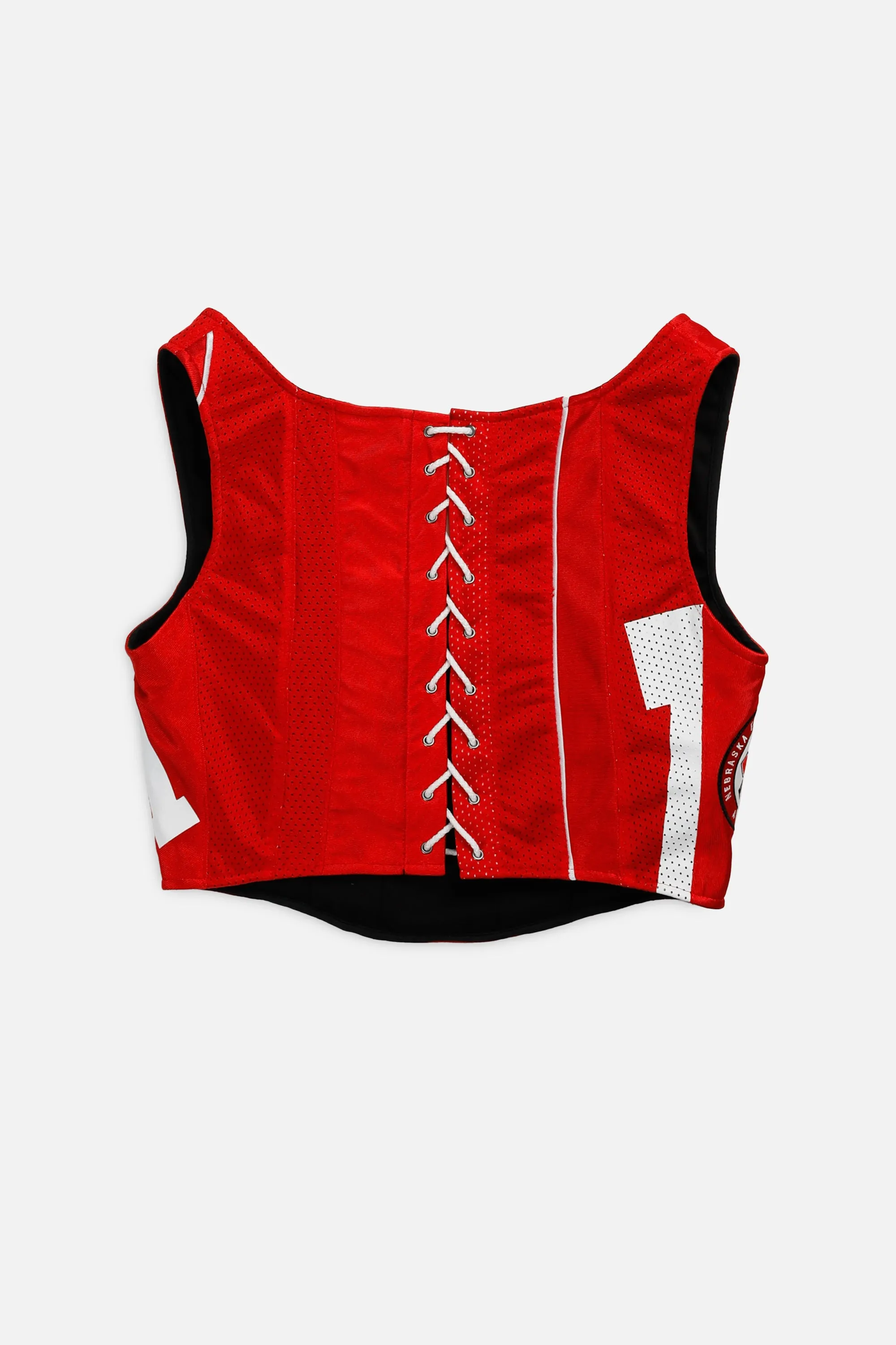 Rework Nebraska Cornhuskers NCAA Corset - L Frankie