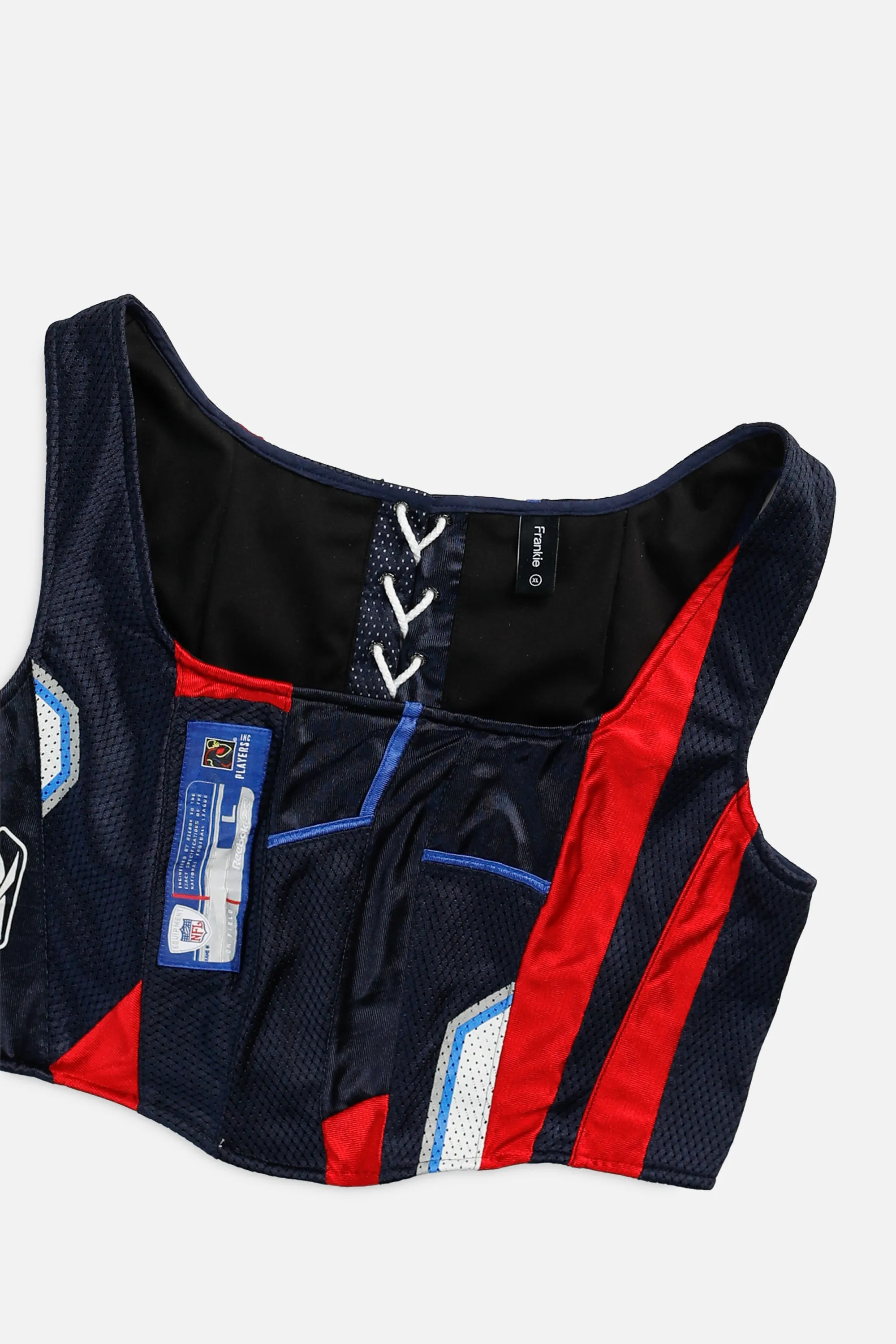 Rework New England Patriots NFL Corset - XL Frankie