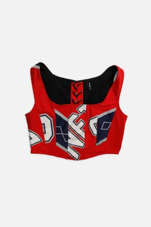 Rework New Jersey Nets NBA Corset - L Frankie