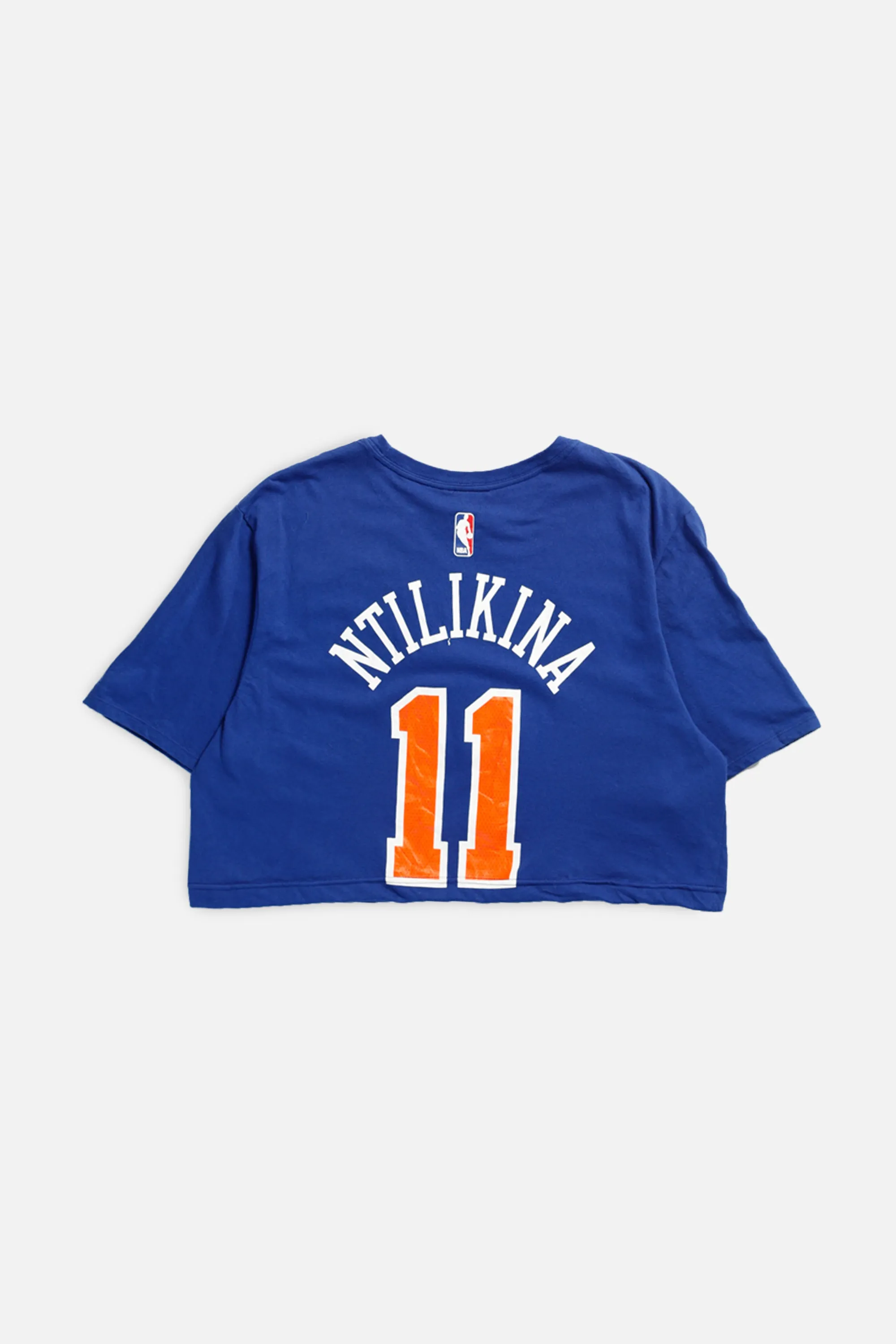 Rework New York Knicks NBA Crop Tee - M Frankie