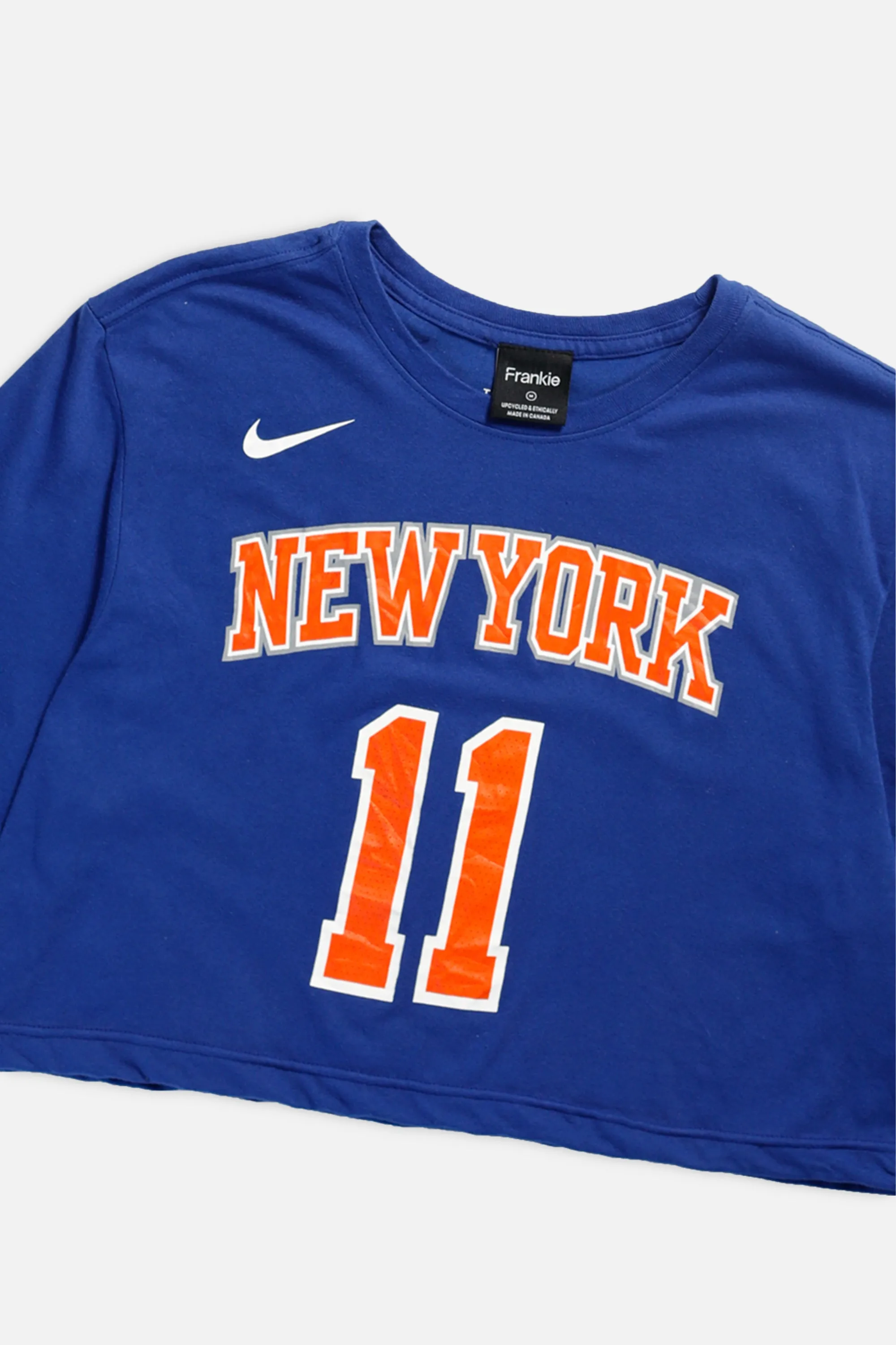 Rework New York Knicks NBA Crop Tee - M Frankie