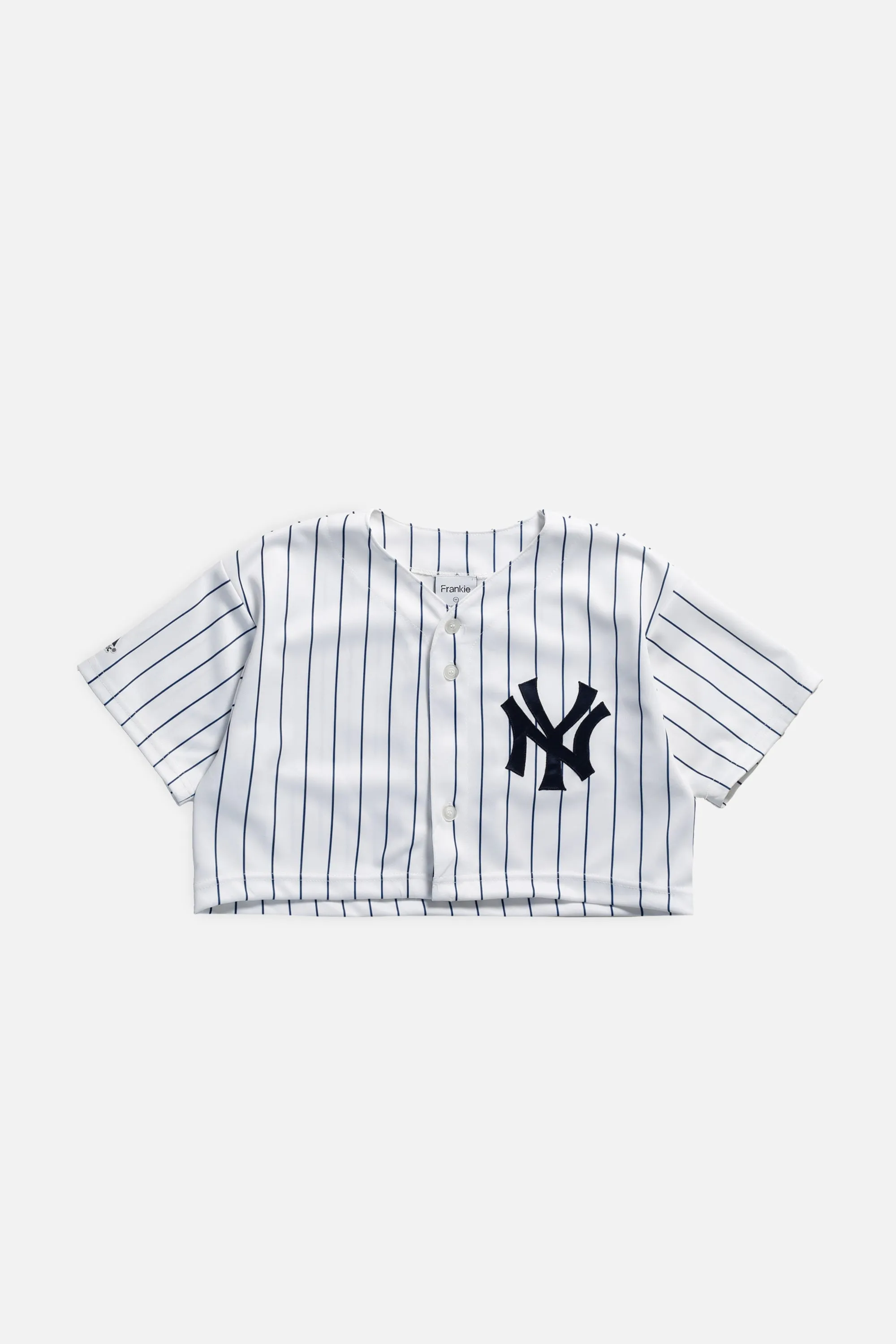 Rework New York Yankees MLB Crop Jersey - XS Frankie